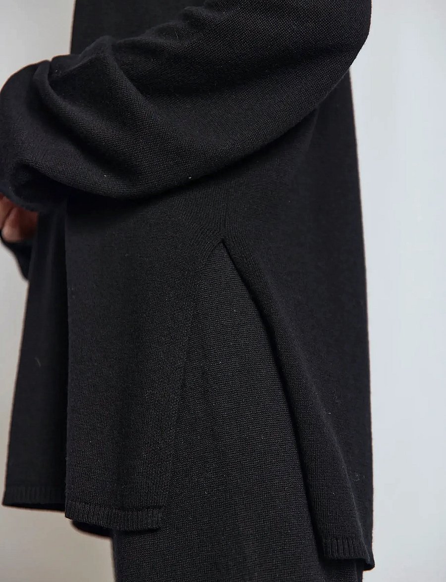 Bruun & Stengade - BS Guro Regular Fit Knitwear - pulls à col roulé - black - 4