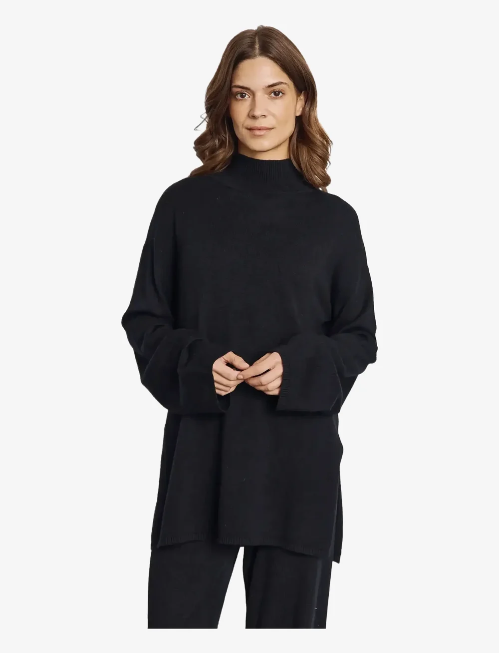 Bruun & Stengade - BS Guro Regular Fit Knitwear - rullekraver - black - 3