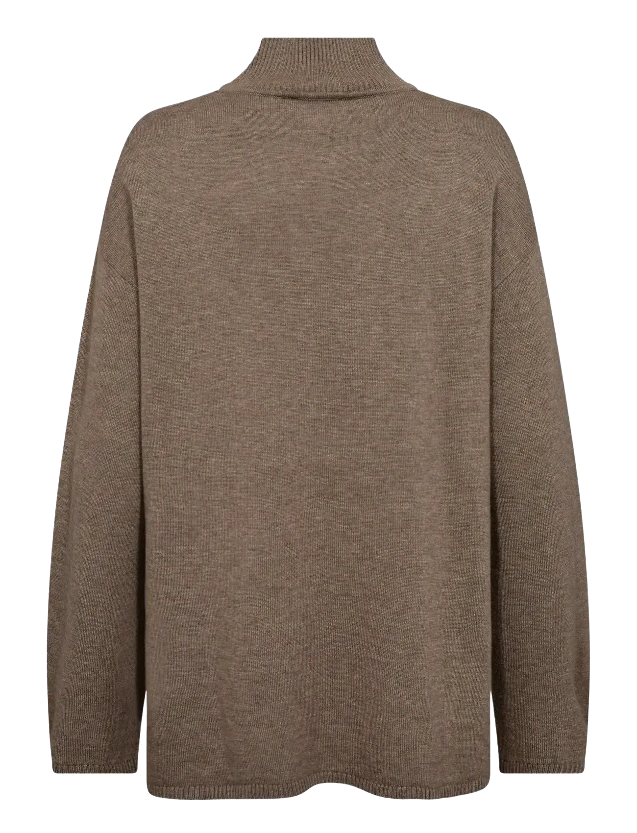 Bruun & Stengade - BS Guro Regular Fit Knitwear - kõrge kaelusega kudumid - brown - 2
