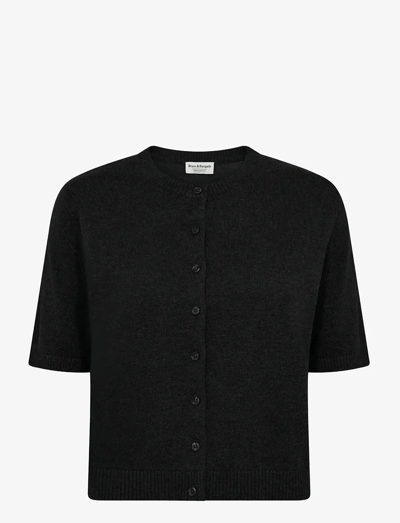 Bruun & Stengade - BS Ada Regular Fit Knitwear - cardigans - black - 0