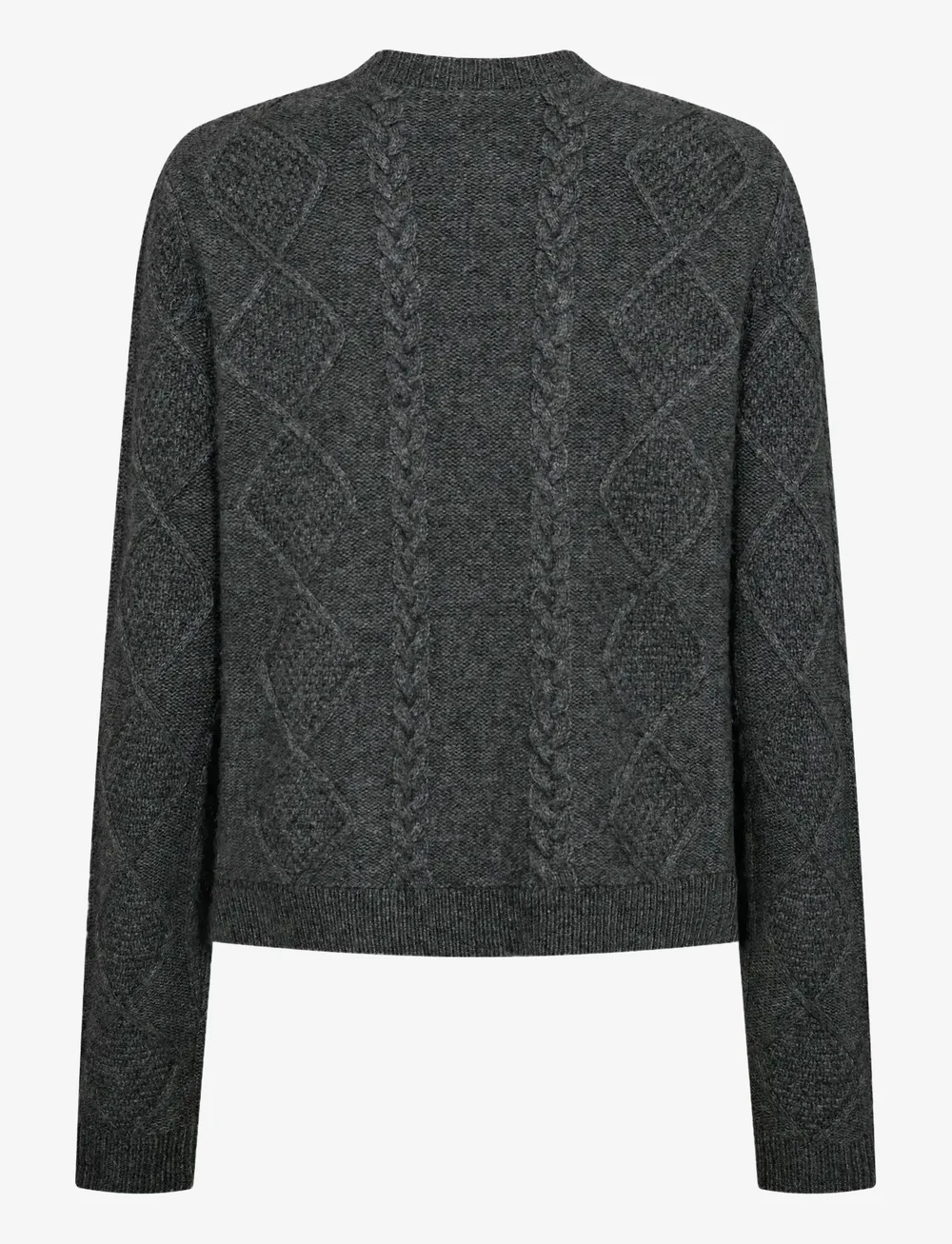 Bruun & Stengade - BS Marita Regular Fit Knitwear - cardigans - dark grey - 2