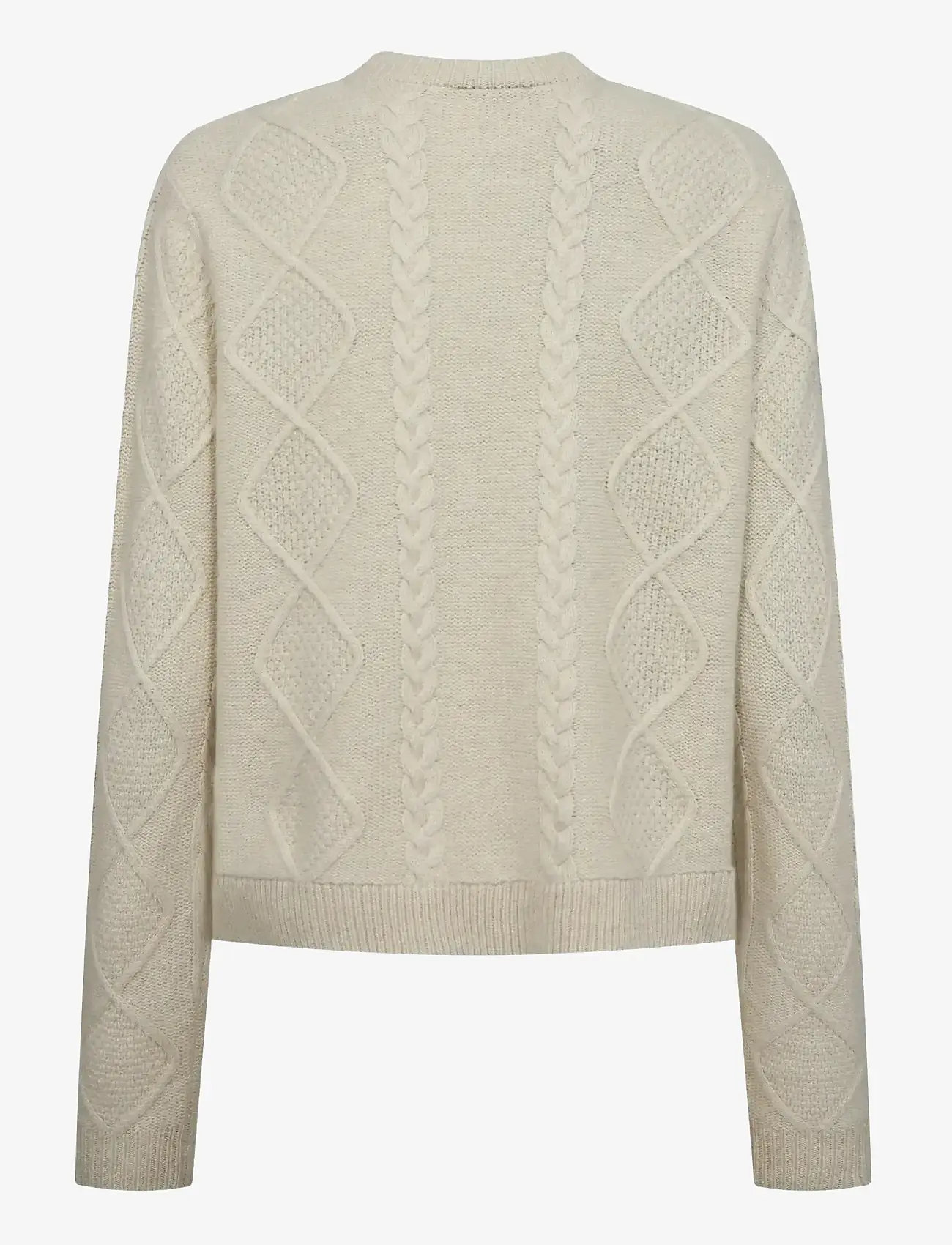 Bruun & Stengade - BS Marita Regular Fit Knitwear - cardigans - ecru - 2