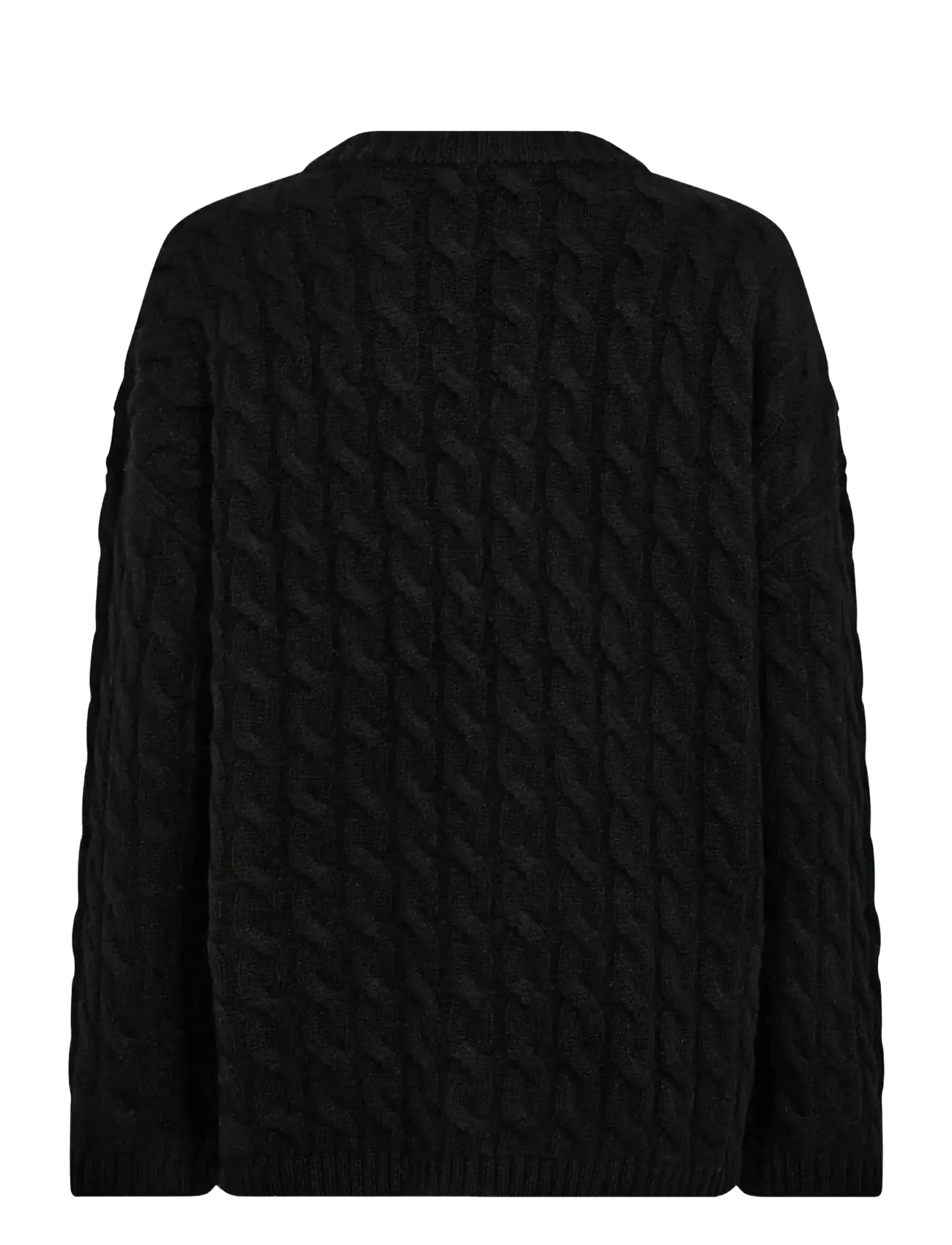 Bruun & Stengade - BS Miranda Regular Fit Knitwear - jumpers - black - 2