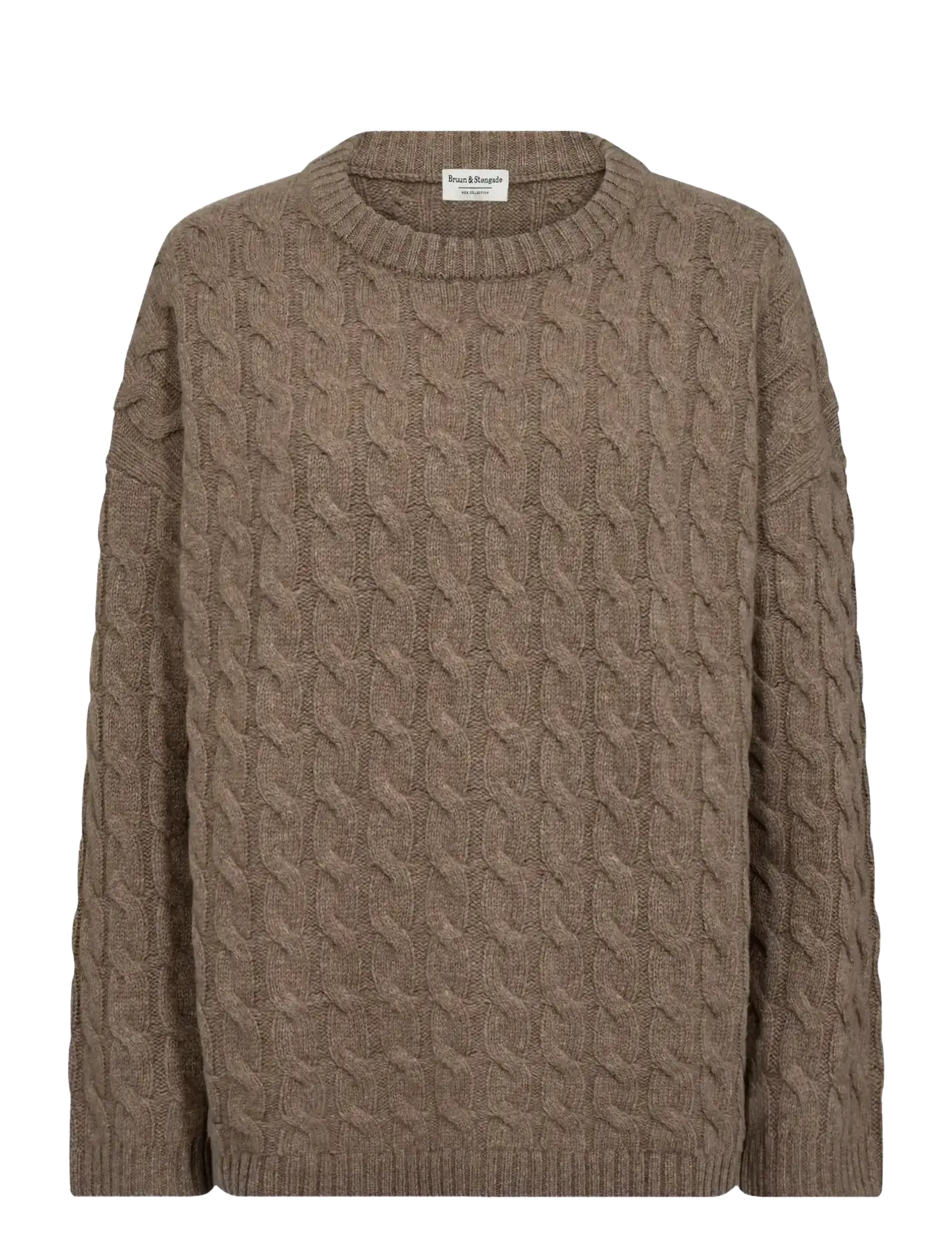BRUUN & STENGADE Bs Miranda Regular Fit Strickwaren Braun - XS - Damen