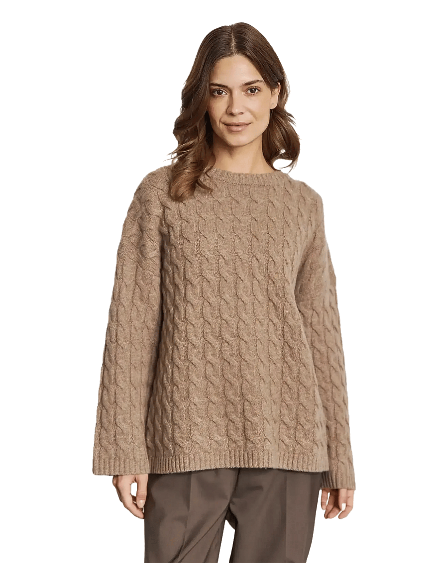 Bruun & Stengade - BS Miranda Regular Fit Knitwear - pullover - brown - 3
