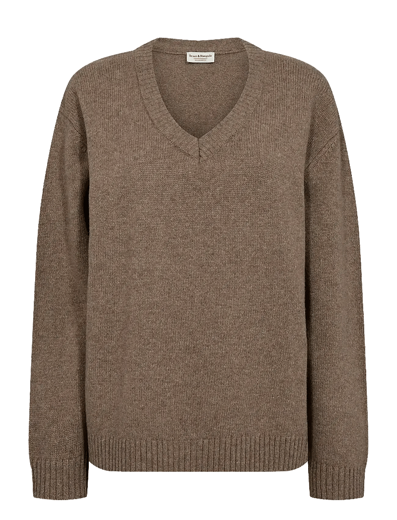 Bruun & Stengade - BS Lina Regular Fit Knitwear - sviitrid - brown - 1