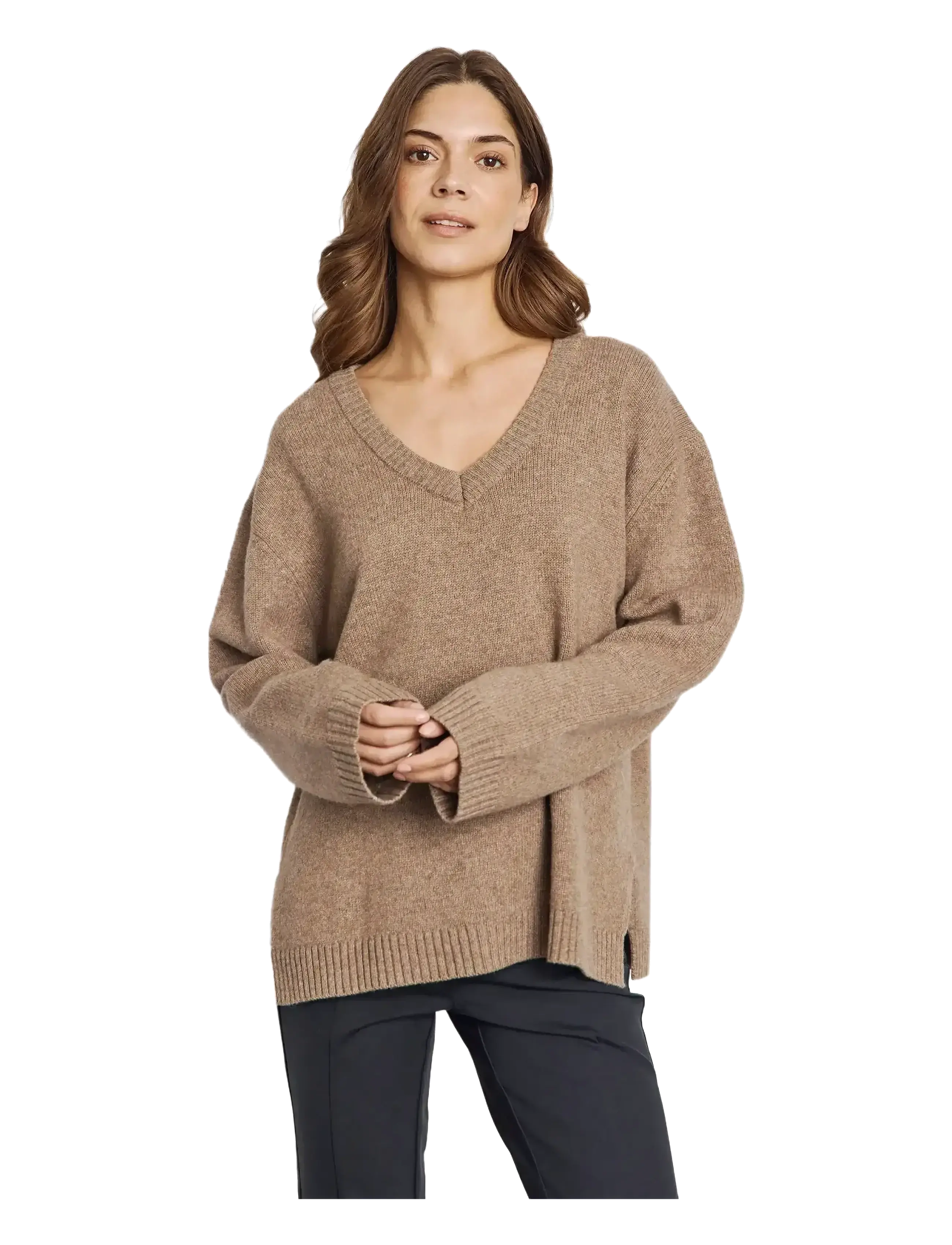 Bruun & Stengade - BS Lina Regular Fit Knitwear - pullover - brown - 3