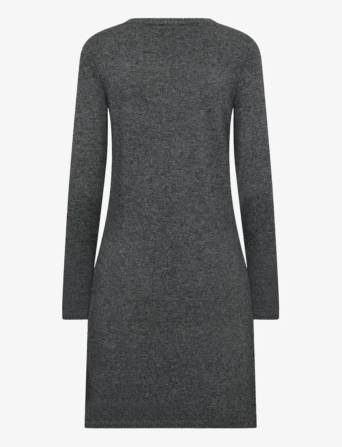 Bruun & Stengade - BS Iselin Regular Fit Dress - strikkjoler - dark grey - 2