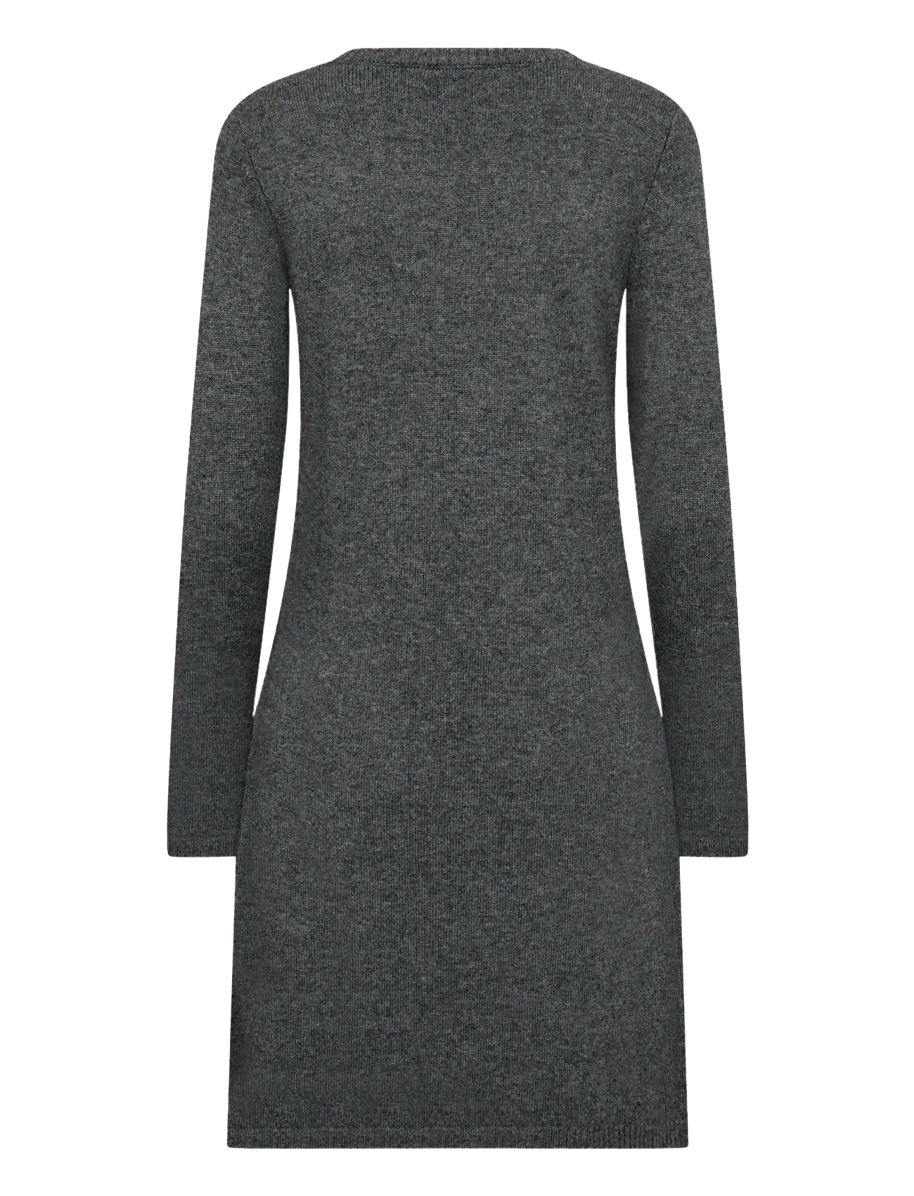 Bruun & Stengade - BS Iselin Regular Fit Dress - knitted dresses - dark grey - 2