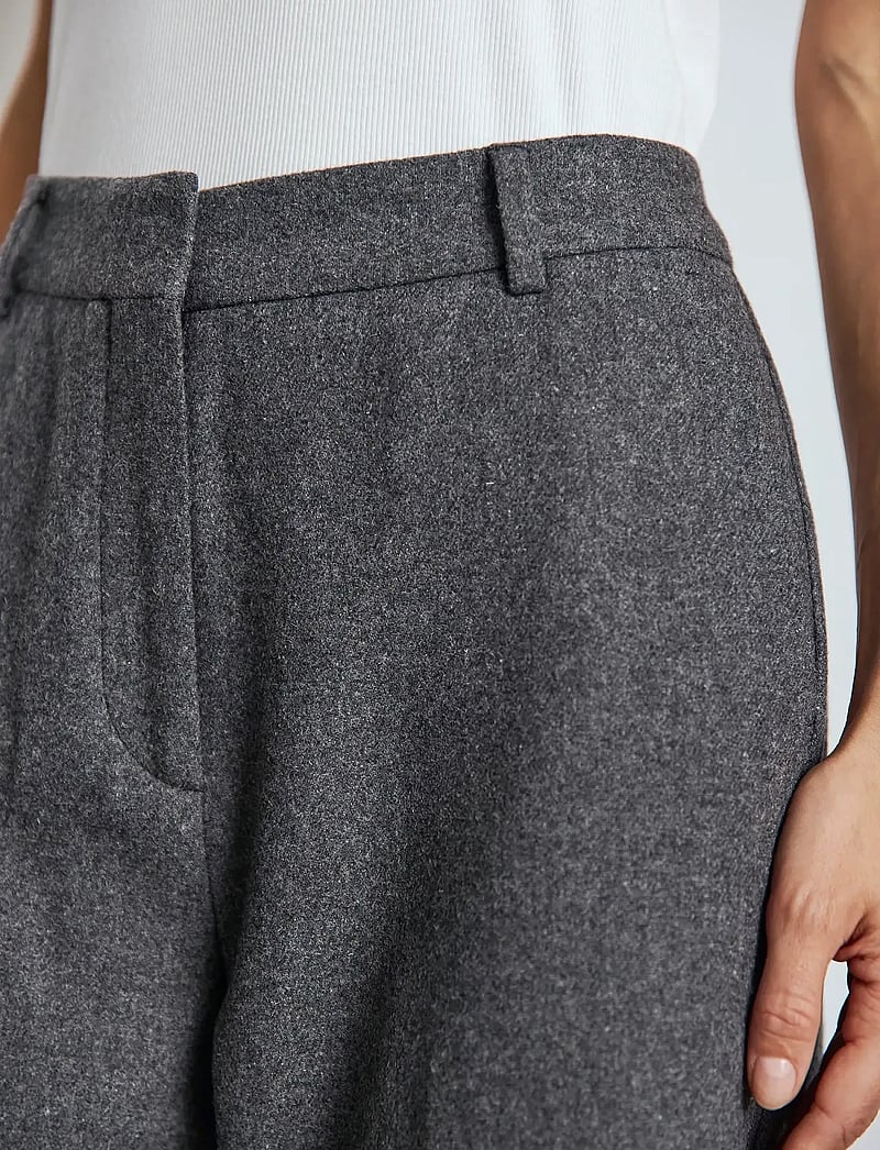 Bruun & Stengade - BS Chama Suit Pants - pidulikud püksid - dark grey - 5