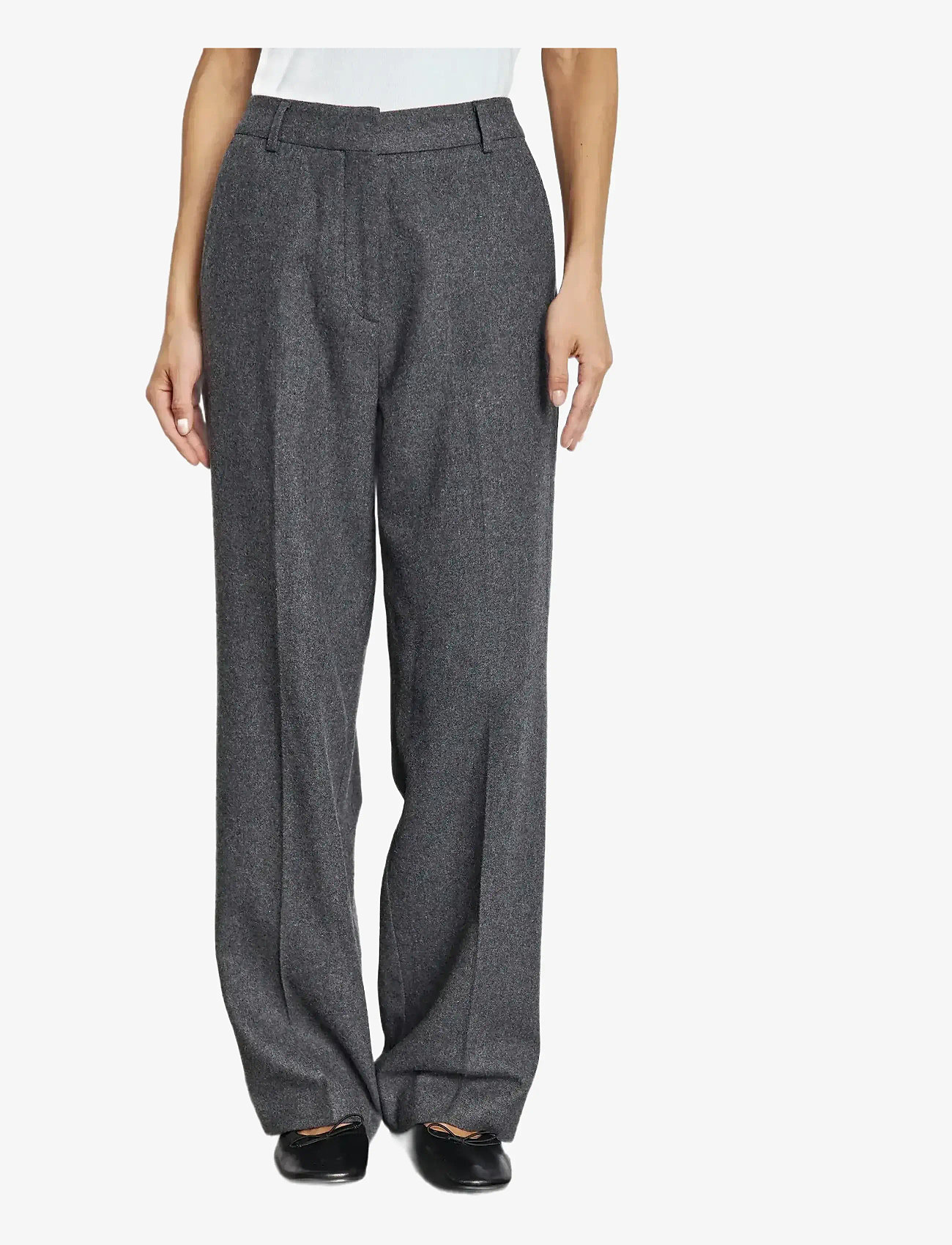 Bruun & Stengade - BS Chama Suit Pants - autumn clothing - dark grey - 2