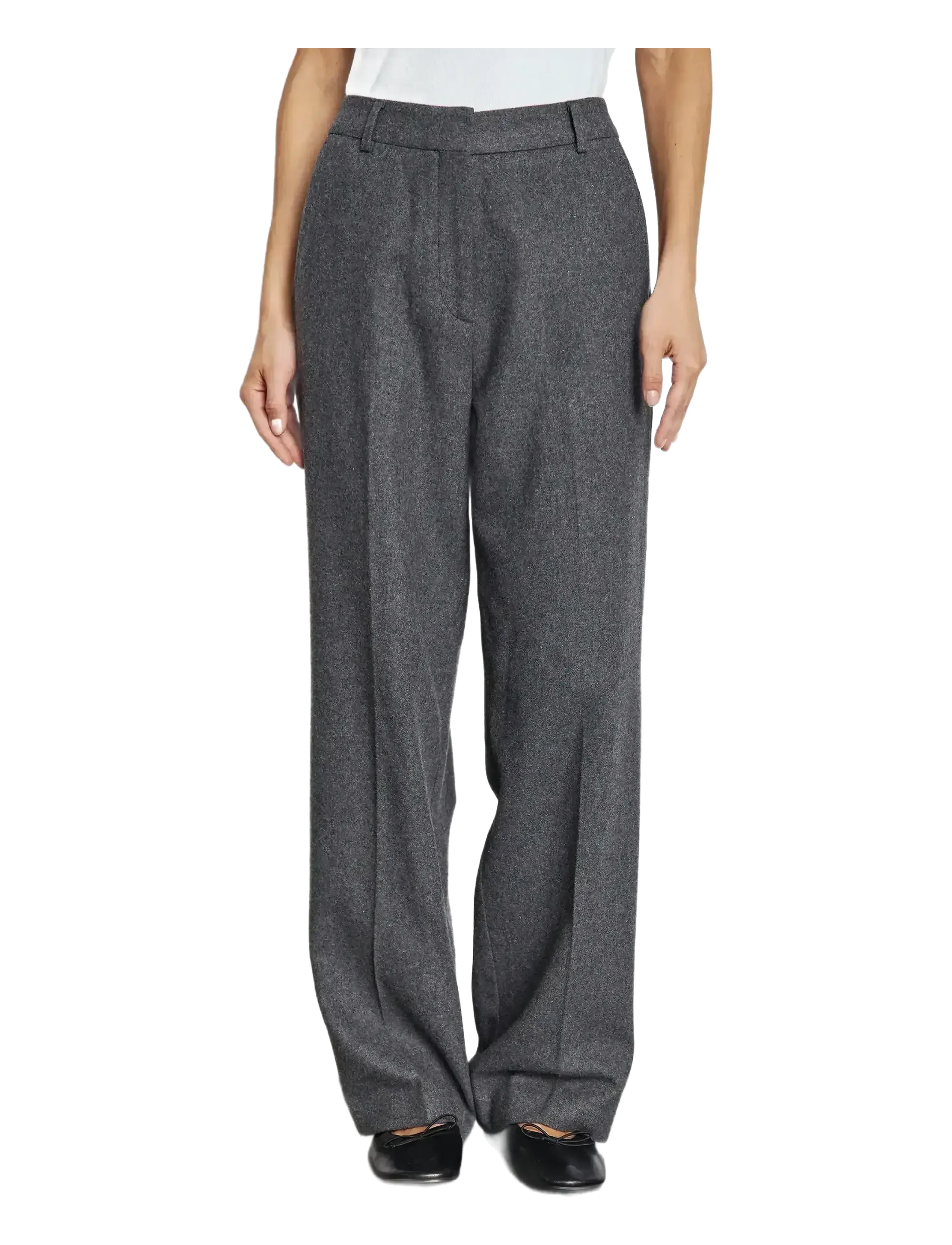Bruun & Stengade - BS Chama Suit Pants - bukser med lige ben - dark grey - 3