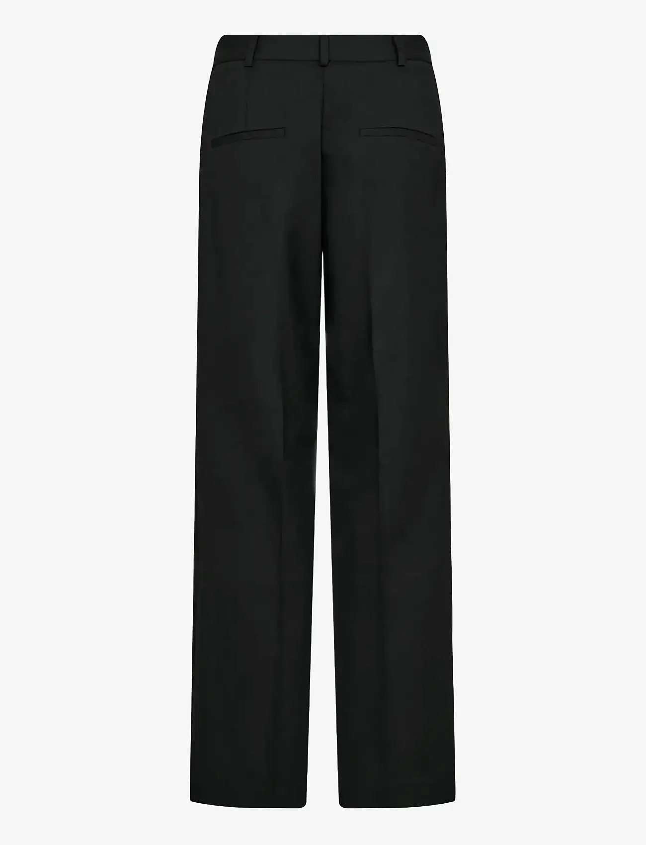 Bruun & Stengade - BS Vilde Suit Pants - kostymbyxor - black - 2
