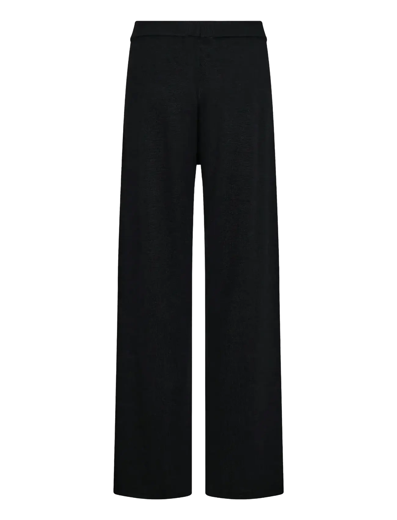 Bruun & Stengade - BS Ine Pants - tiesaus kirpimo kelnės - black - 2