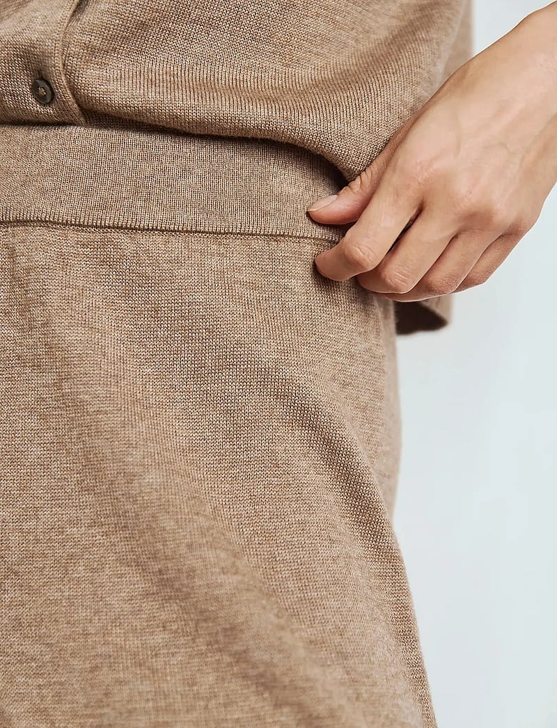 Bruun & Stengade - BS Ine Pants - bukser med lige ben - brown - 5