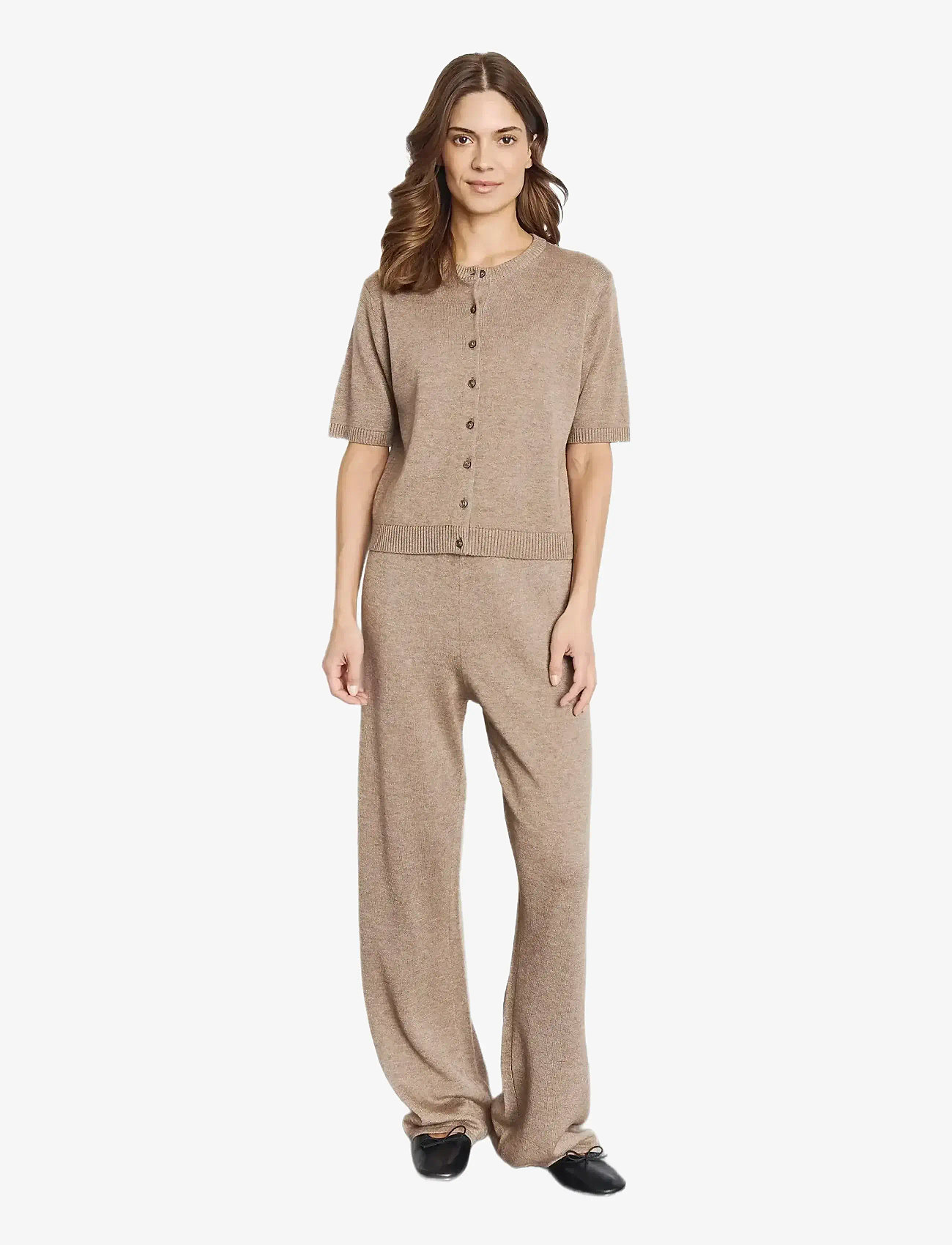 Bruun & Stengade - BS Ine Pants - bukser med lige ben - brown - 3