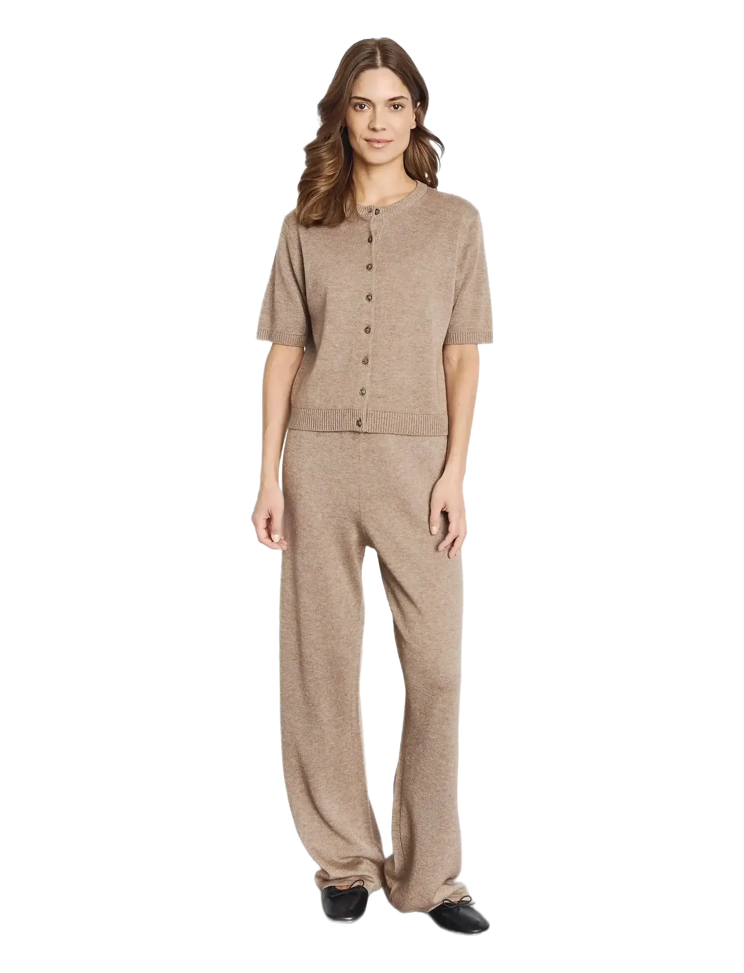 Bruun & Stengade - BS Ine Pants - spodnie proste - brown - 3
