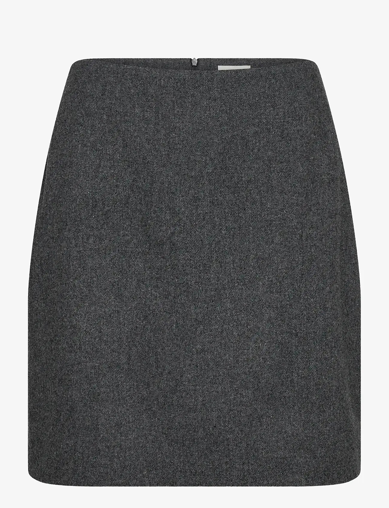 Bruun & Stengade - BS Hafa Skirt - pennkjolar - dark grey - 1