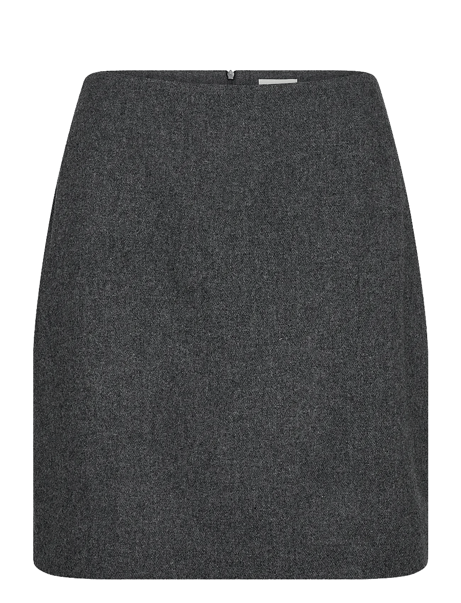 Bruun & Stengade - BS Hafa Skirt - kokerrokken - dark grey - 1