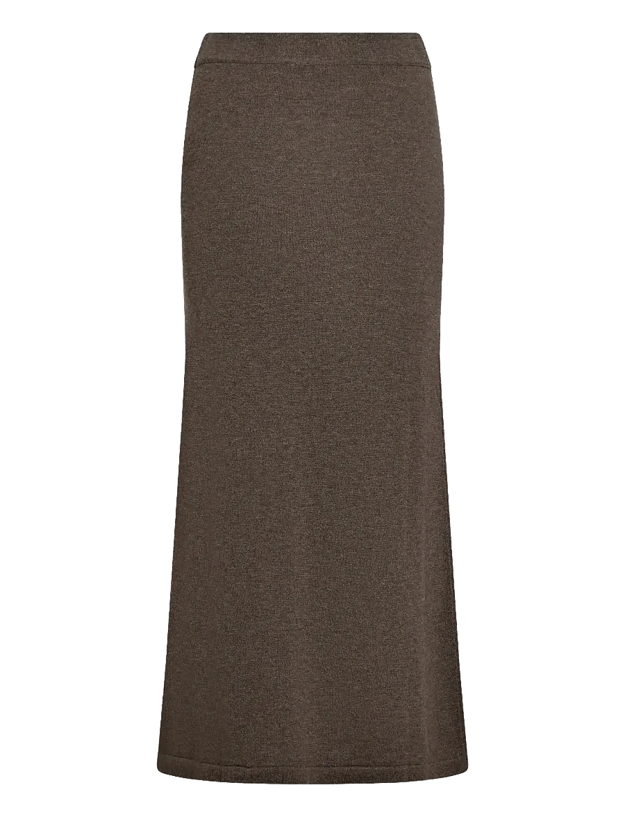 Bruun & Stengade - BS Geneva Skirt - stickade kjolar - dark brown - 2