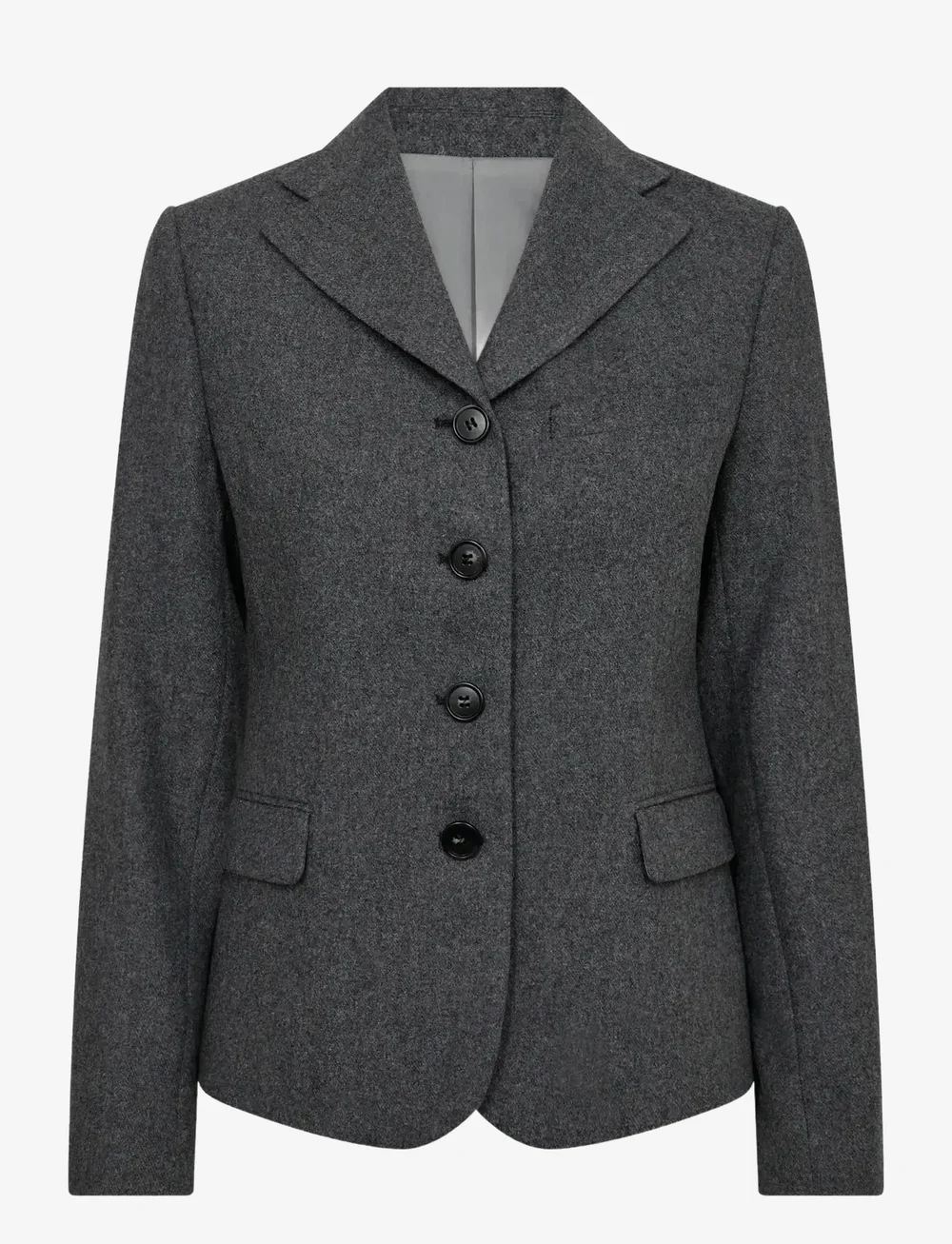Bruun & Stengade - BS Maria Slim Fit Blazer - einreihige blazer - dark grey - 1