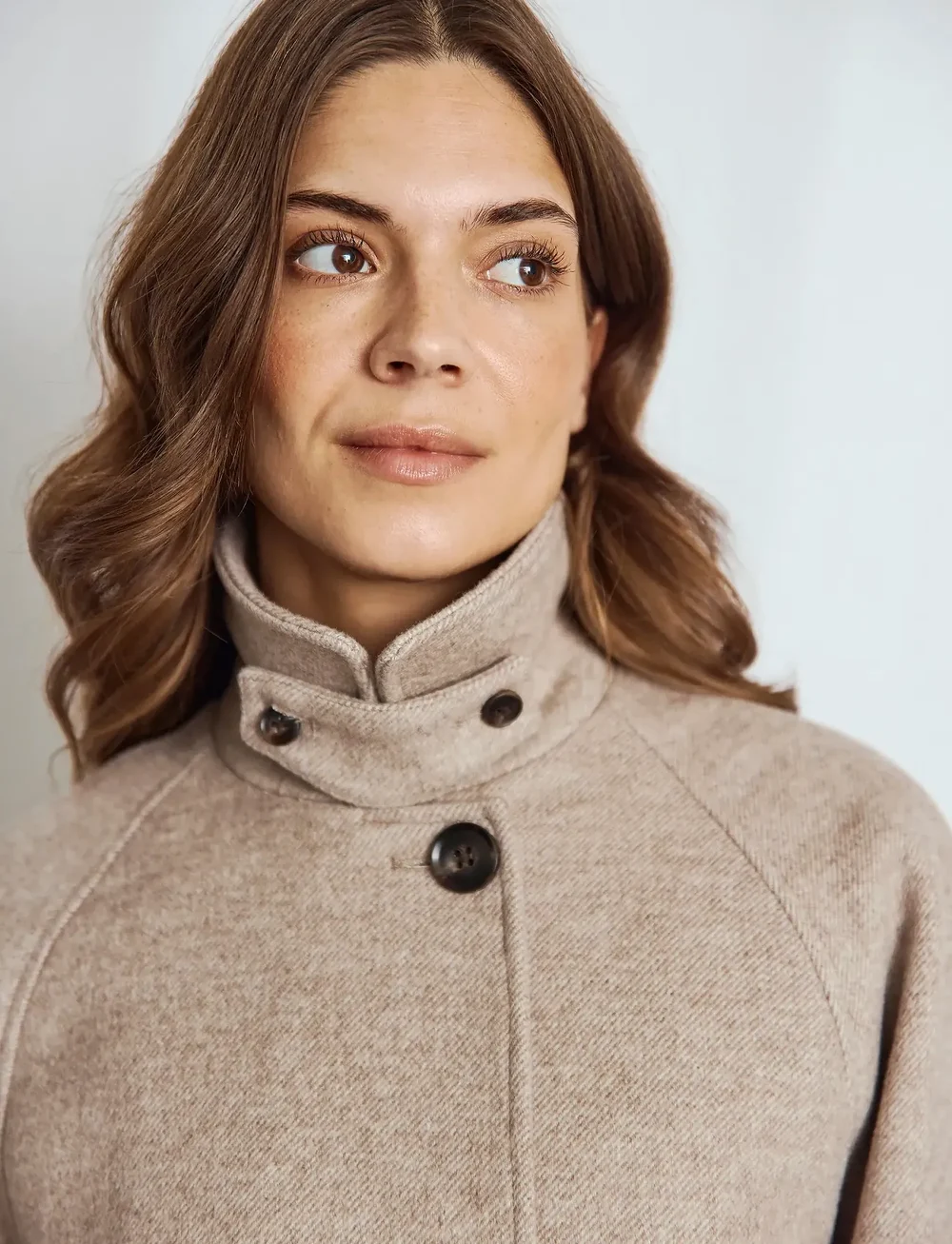 Bruun & Stengade - BS Siv Jacket - ulljakker - light brown - 4