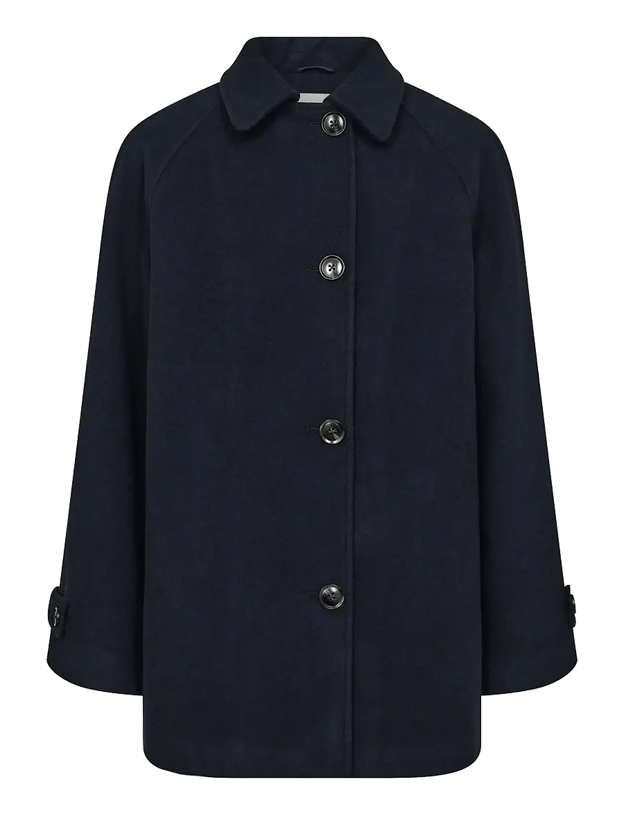 Bruun & Stengade - BS Siv Jacket - wolljacken - navy - 1