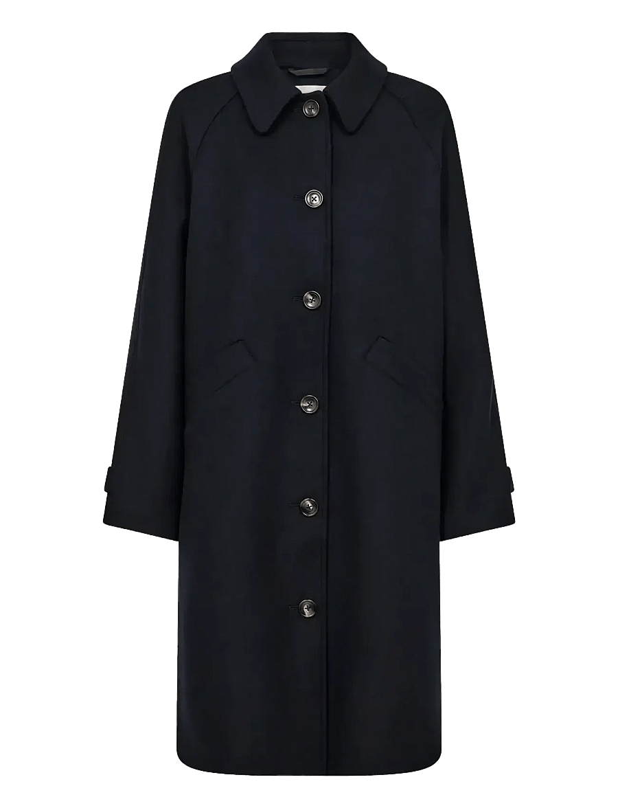 Bruun & Stengade - BS Ylva Coat - vestes d'hiver - navy - 1