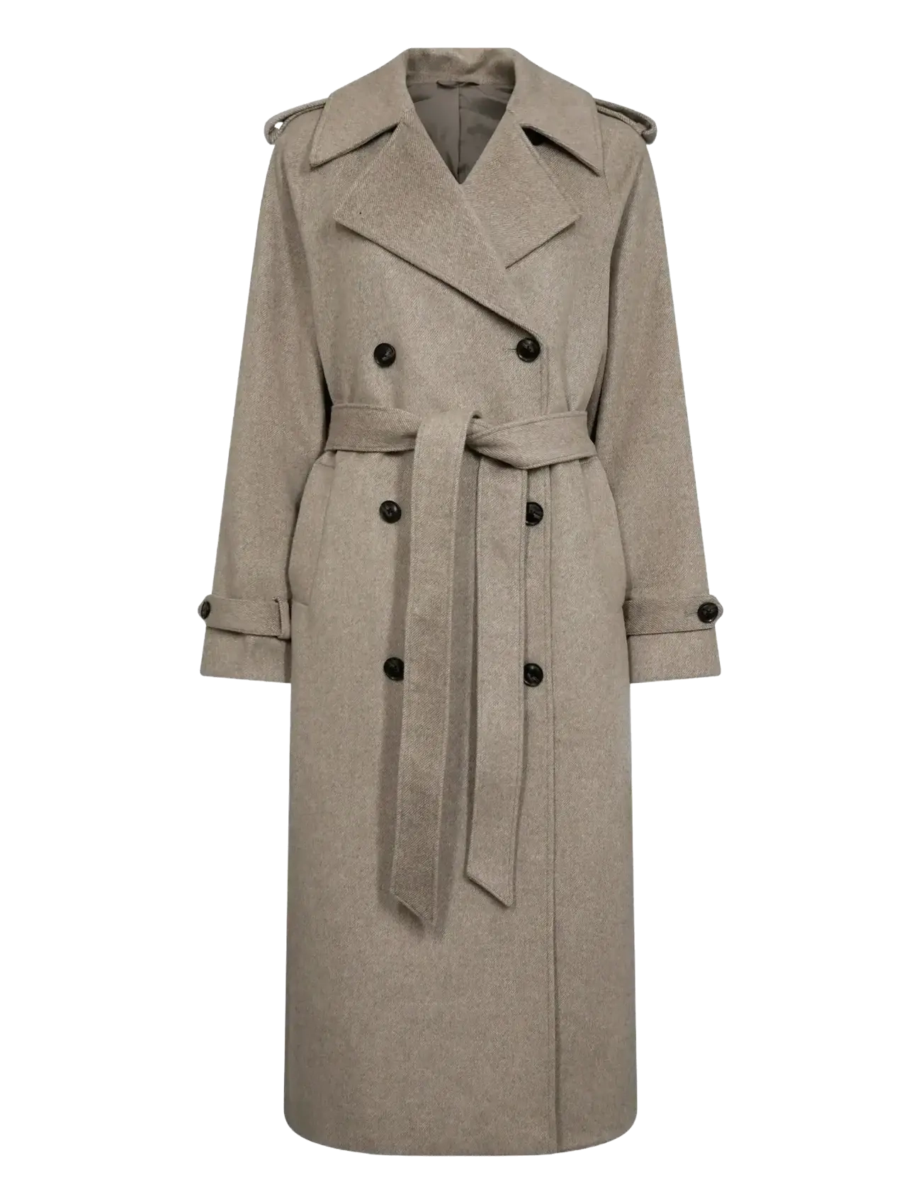 BRUUN & STENGADE Bs Kaylee Mantel Braun - 36 - Damen