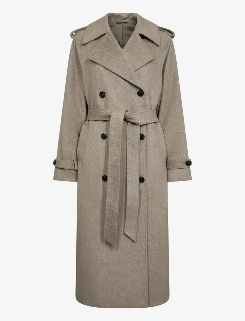 Bruun & Stengade - BS Kaylee Coat - uldfrakker - light brown - 1