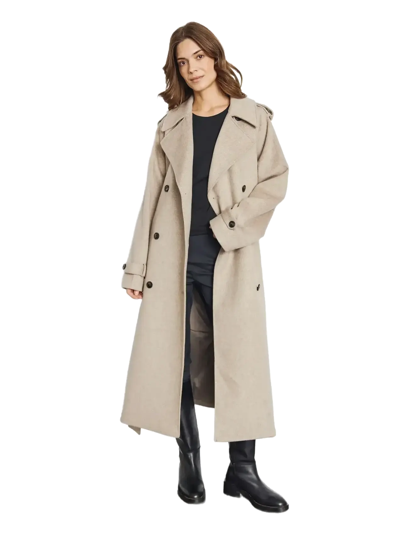 Bruun & Stengade - BS Kaylee Coat - talvitakit - light brown - 3