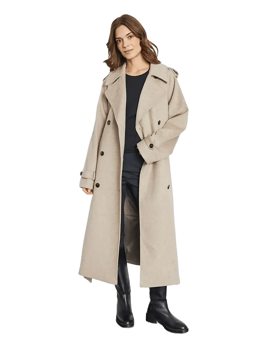Bruun & Stengade - BS Kaylee Coat - talvitakit - light brown - 3