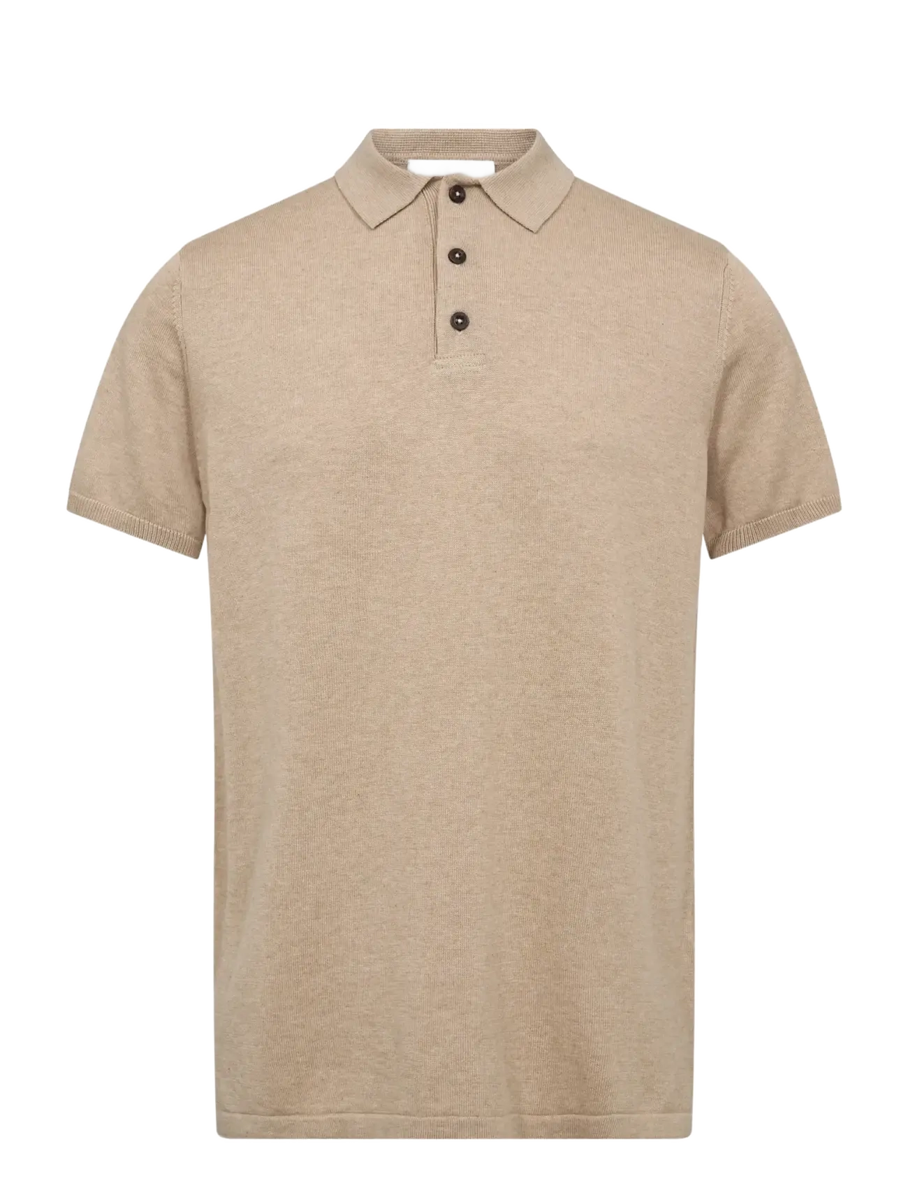 BRUUN & STENGADE Bs Baldo Regular Fit Polo Shirt Beige - L - Herren