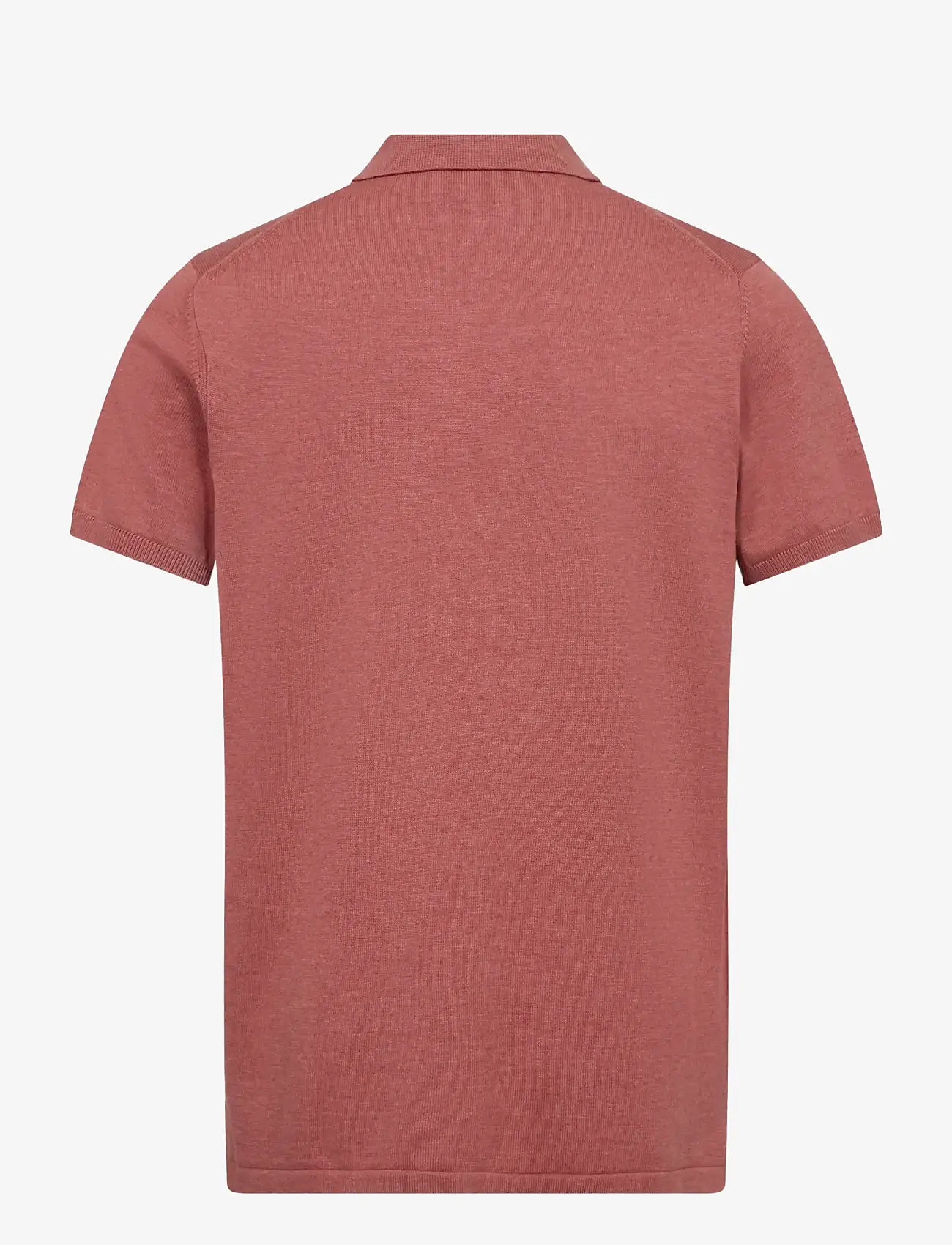 Bruun & Stengade - BS Baldo Regular Fit Polo Shirt - kortærmede poloer - dusty clay - 2