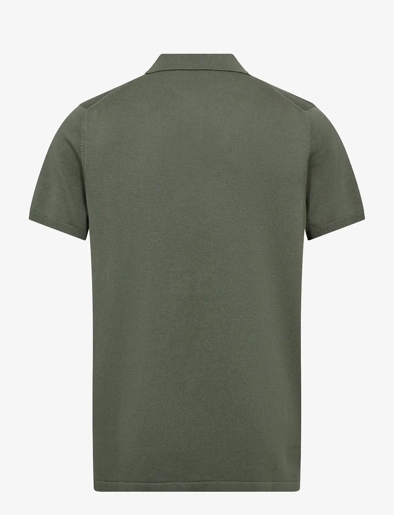 Bruun & Stengade - BS Baldo Regular Fit Polo Shirt - kortærmede poloer - green - 2