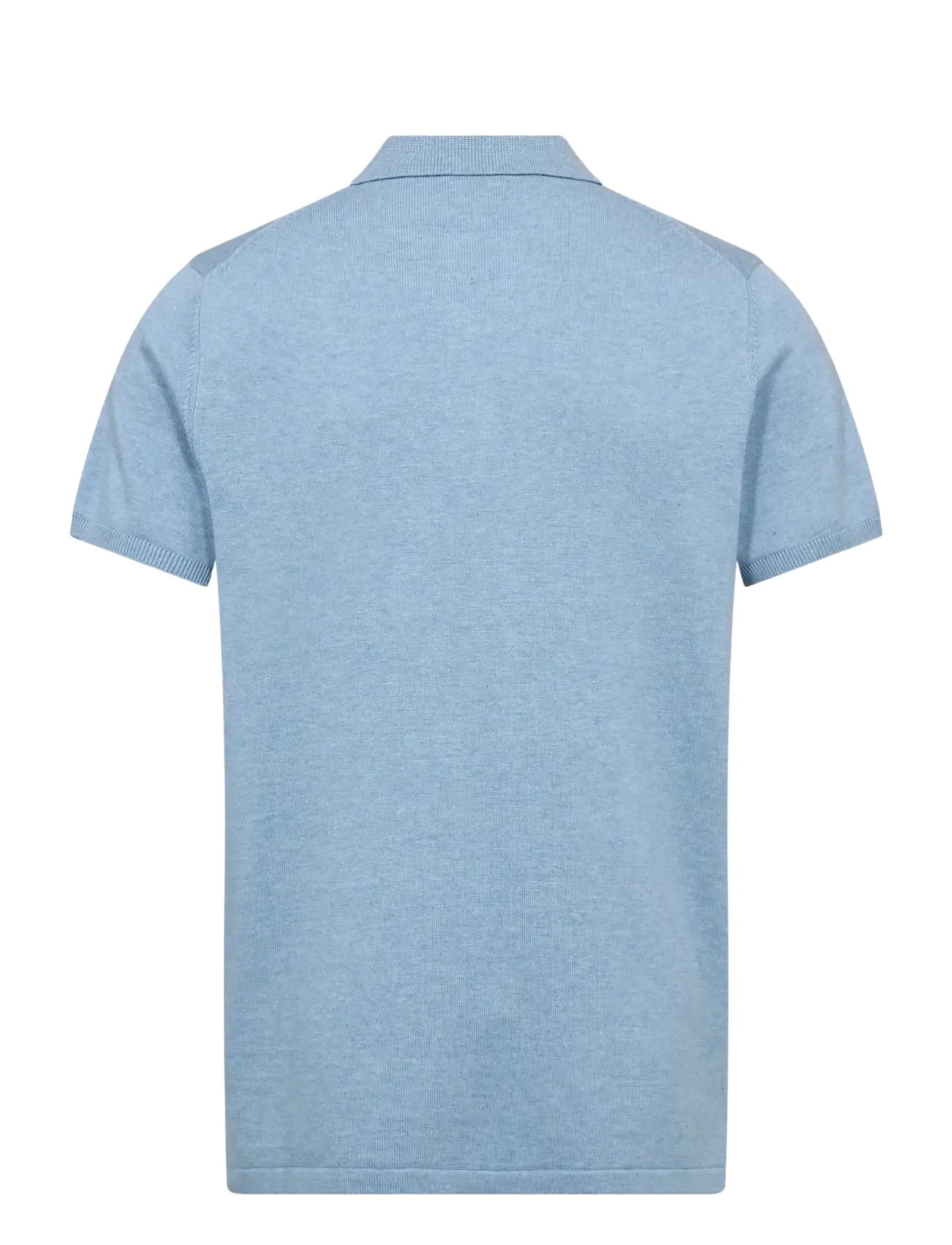 Bruun & Stengade - BS Baldo Regular Fit Polo Shirt - kurzärmelig - light blue - 2