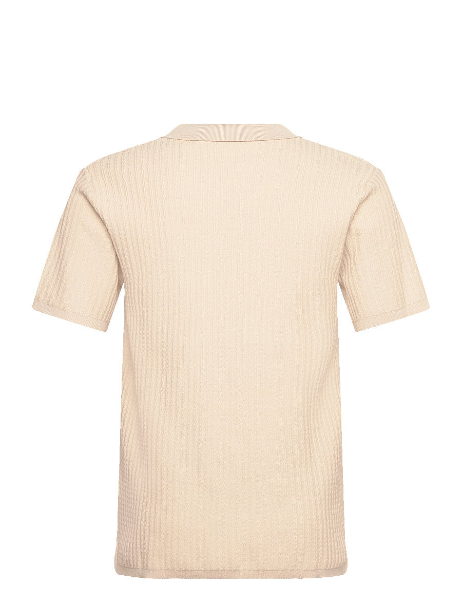 Bruun & Stengade - BS Santino Regular Fit Polo Shirt - gestrickte polohemden - kit - 1
