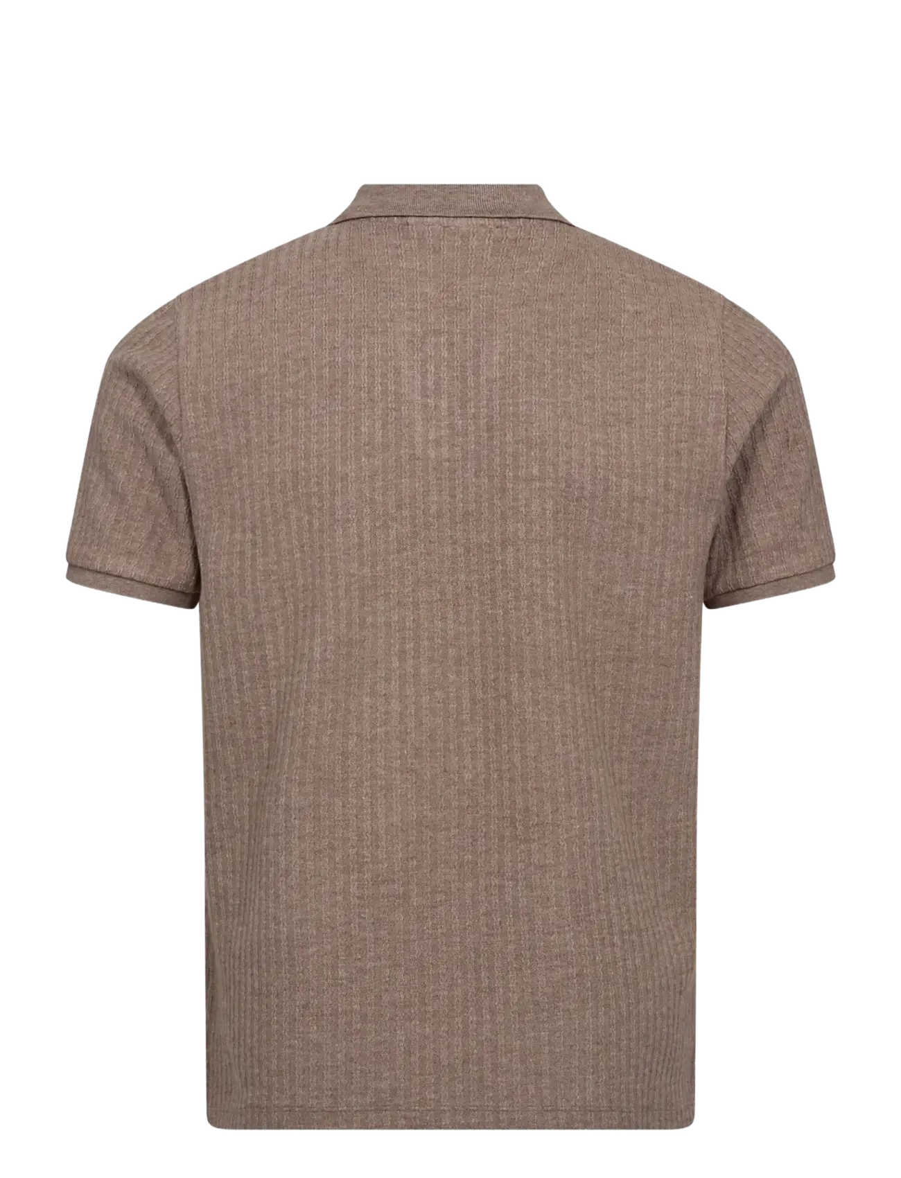 Bruun & Stengade - BS Santino Regular Fit Polo Shirt - polostrik - mink - 2