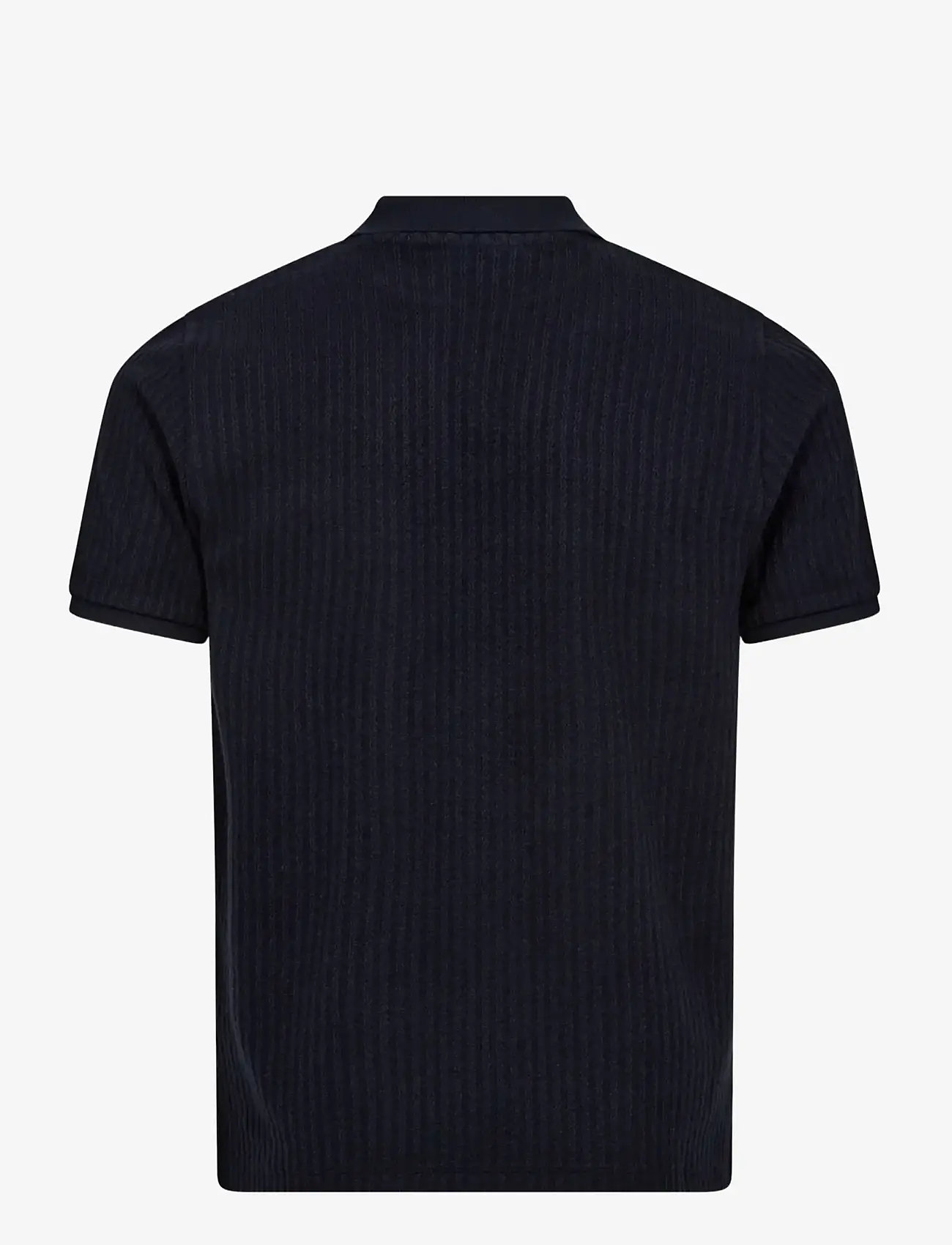 Bruun & Stengade - BS Santino Regular Fit Polo Shirt - stickade pikéer - navy - 2