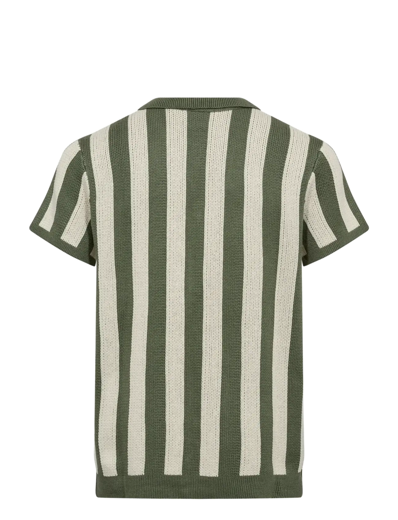 Bruun & Stengade - BS Romeo Regular Fit Polo Shirt - kortærmede skjorter - green/white - 2