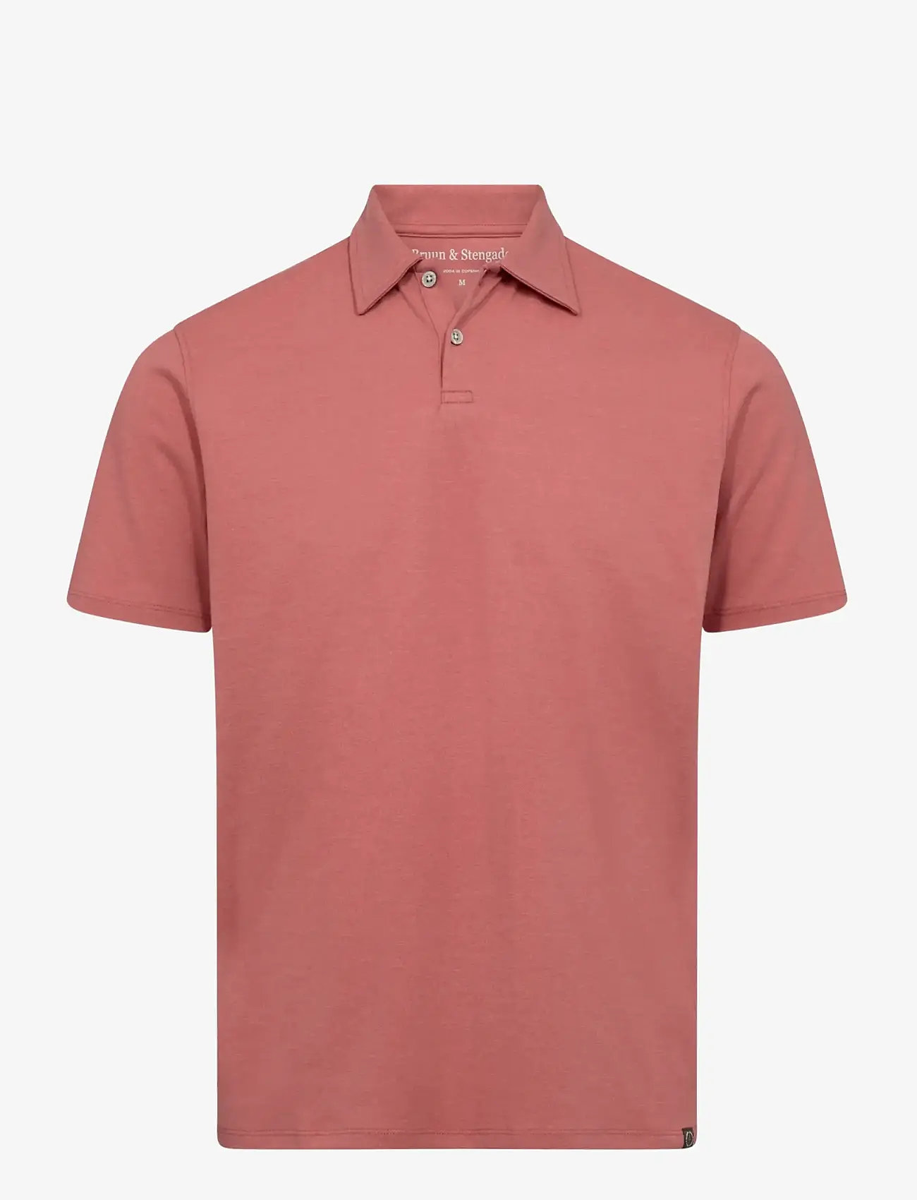 Bruun & Stengade - BS Ios Regular Fit Polo Shirt - kurzärmelig - dusty clay - 1