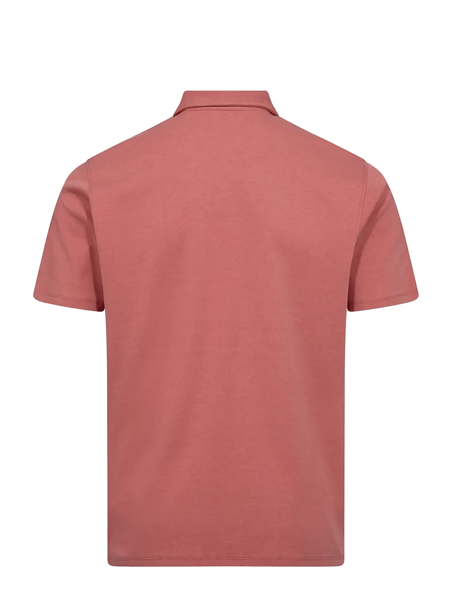 Bruun & Stengade - BS Ios Regular Fit Polo Shirt - kurzärmelig - dusty clay - 2