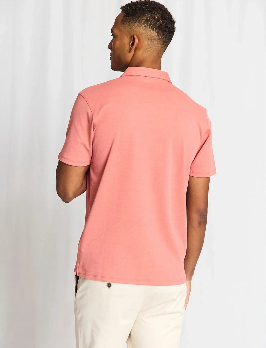Bruun & Stengade - BS Ios Regular Fit Polo Shirt - kurzärmelig - dusty clay - 3