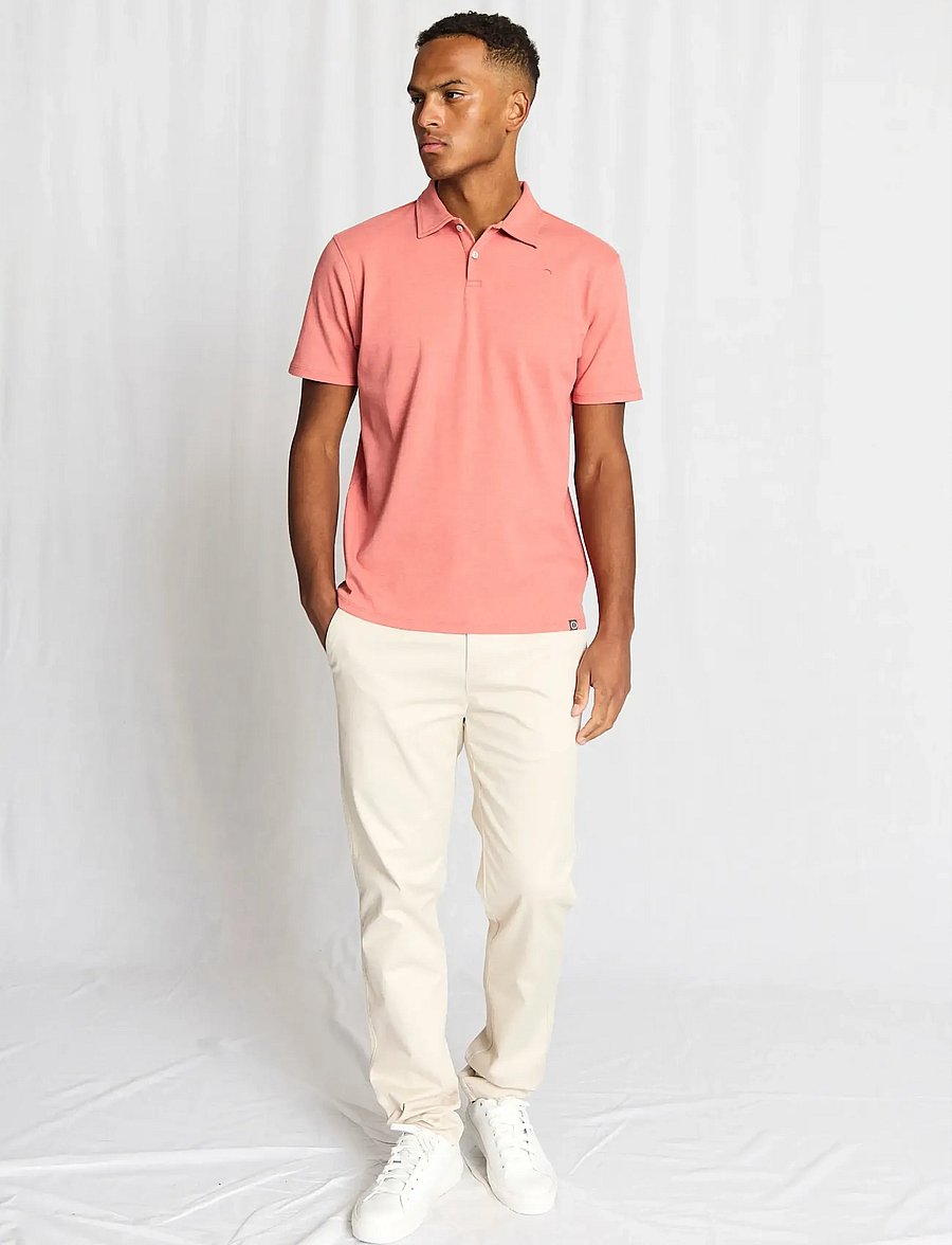Bruun & Stengade - BS Ios Regular Fit Polo Shirt - kurzärmelig - dusty clay - 5