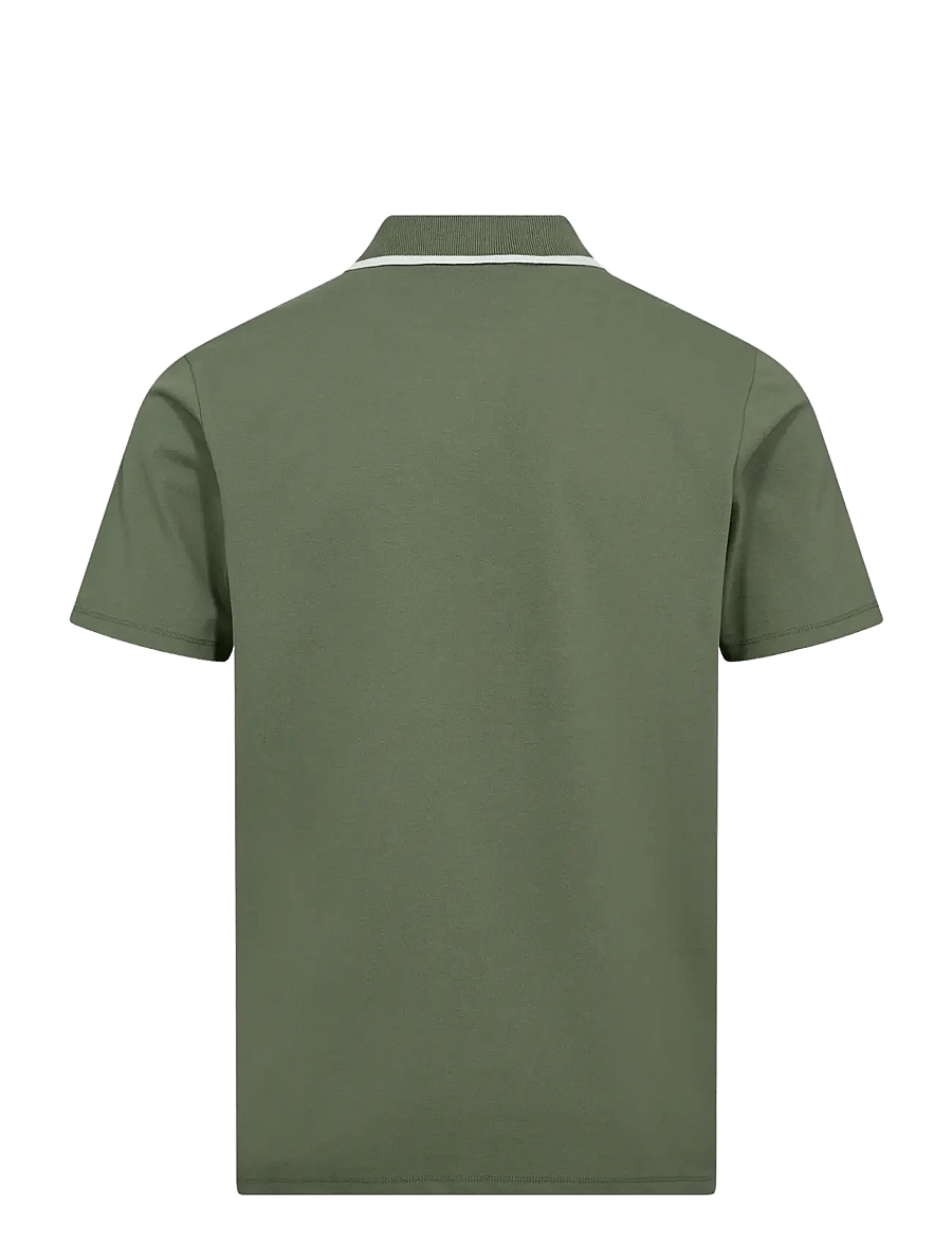 Bruun & Stengade - BS Syros Regular Fit Polo Shirt - lühikeste varrukatega polod - green - 2