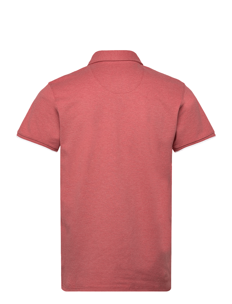 Bruun & Stengade - BS Delos Regular Fit Polo Shirt - lühikeste varrukatega polod - dusty clay - 2