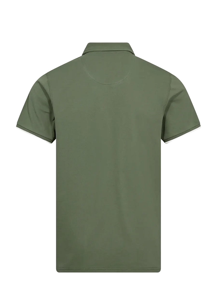 Bruun & Stengade - BS Delos Regular Fit Polo Shirt - polos à manches courtes - green - 2