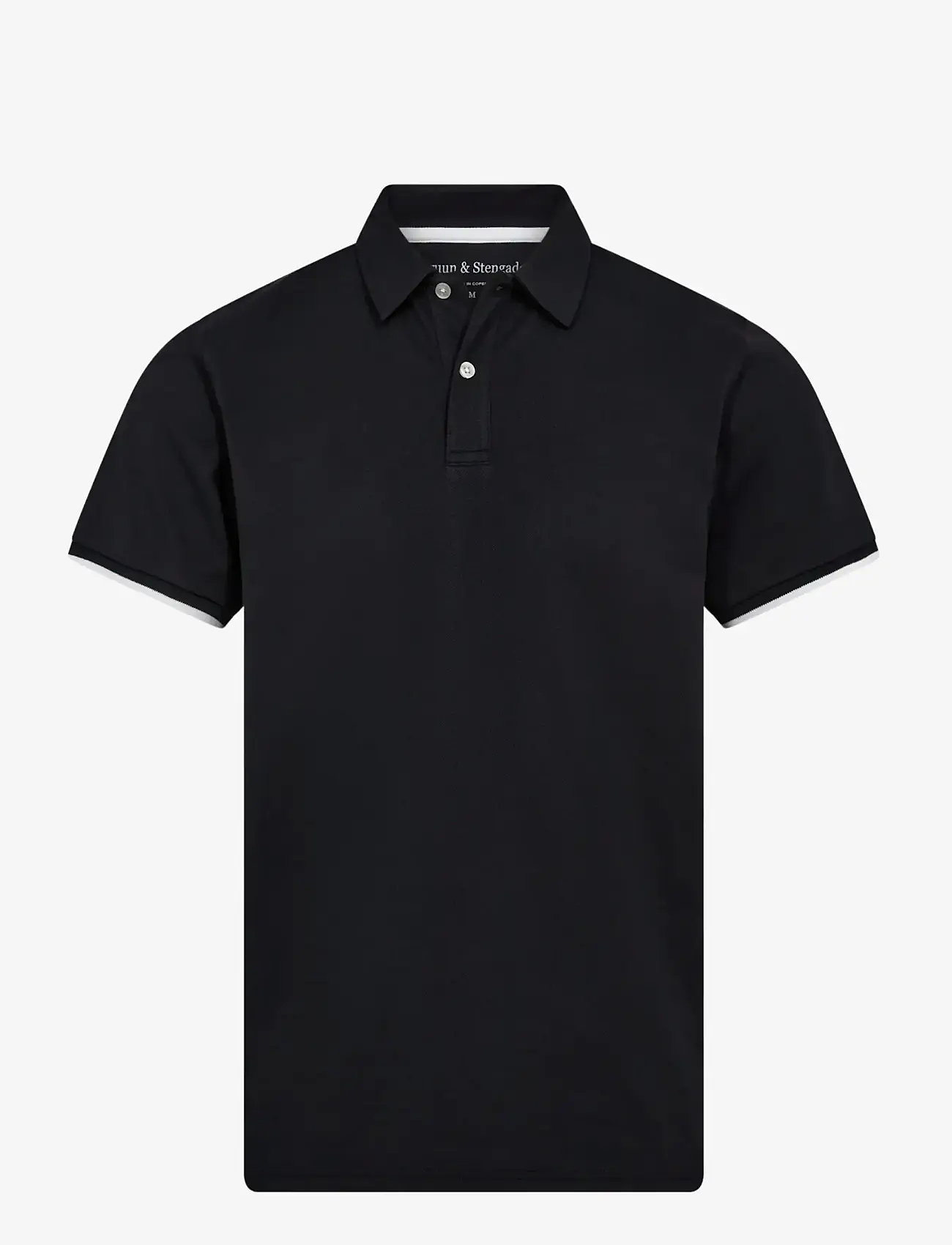 Bruun & Stengade - BS Delos Regular Fit Polo Shirt - kortærmede poloer - navy - 1