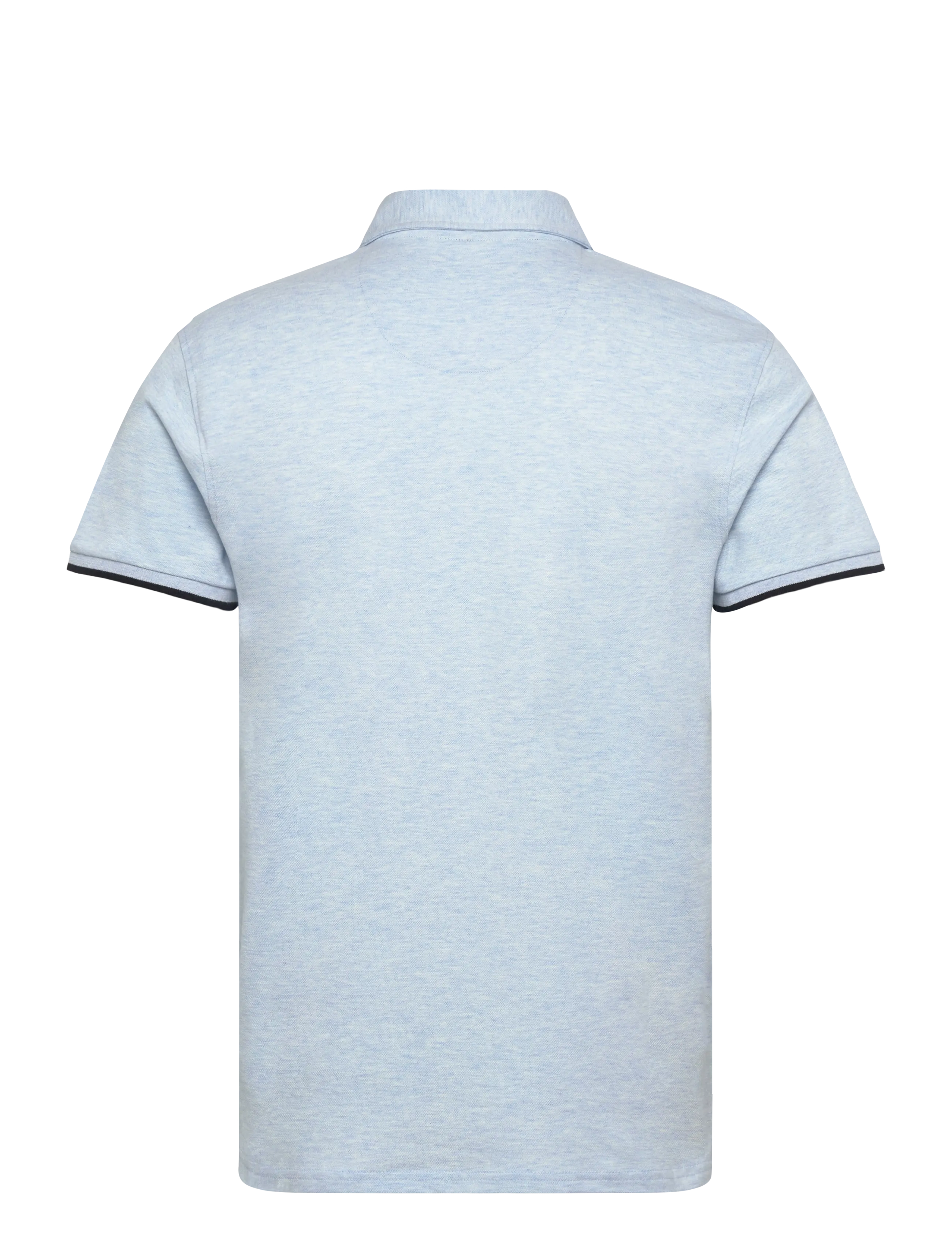Bruun & Stengade - BS Delos Regular Fit Polo Shirt - lühikeste varrukatega polod - sky - 2