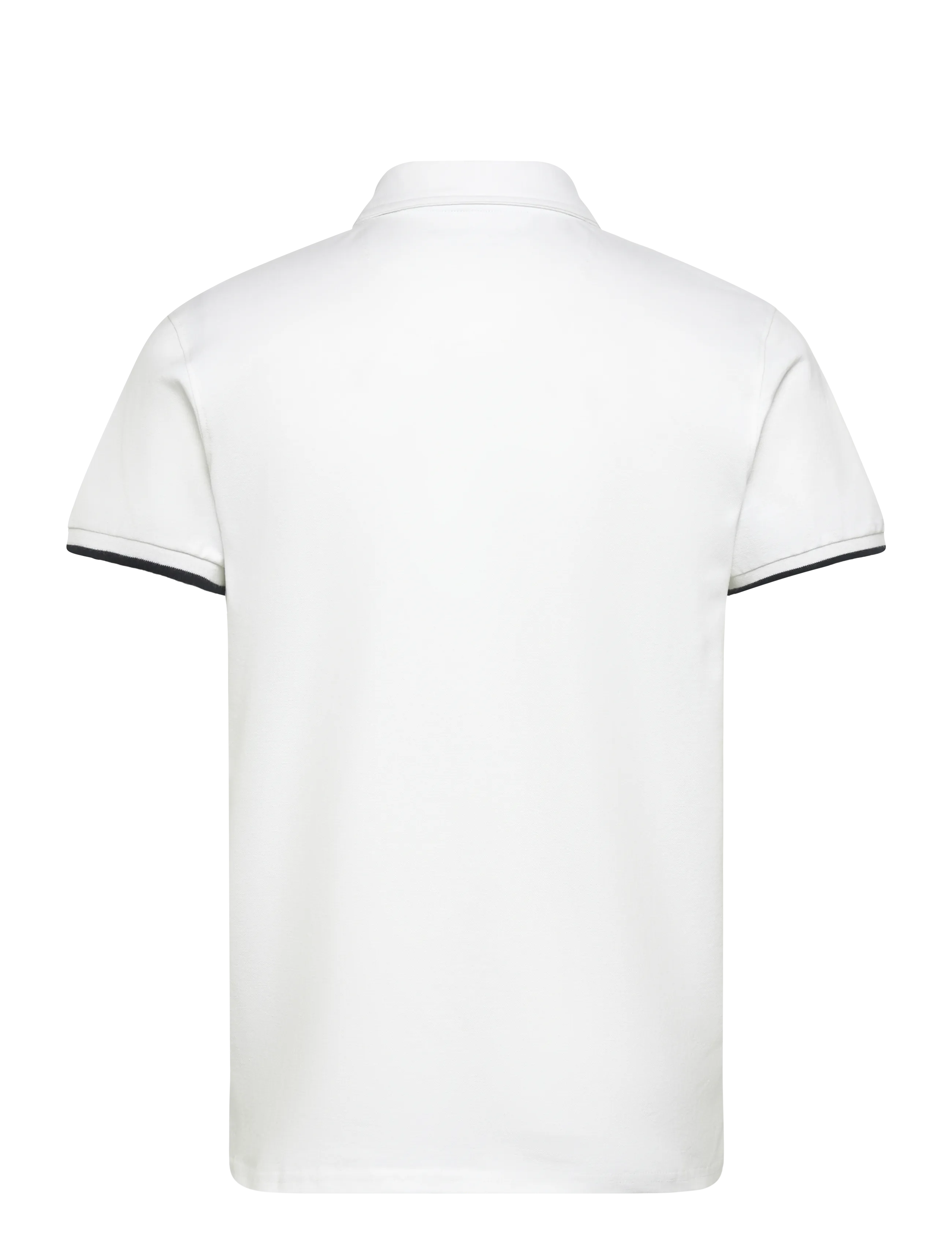 Bruun & Stengade - BS Delos Regular Fit Polo Shirt - lühikeste varrukatega polod - white - 2